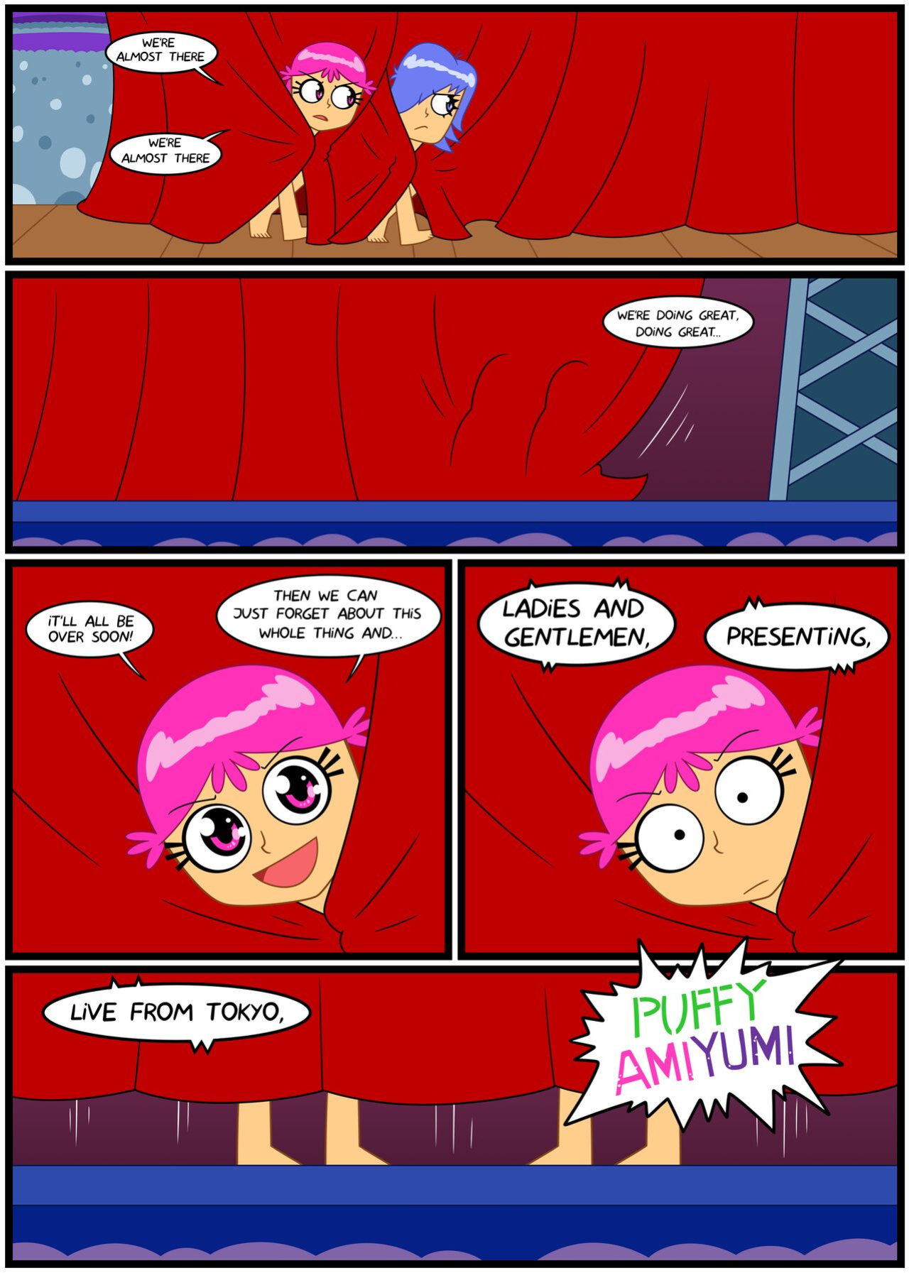 [Xierra099] Towel Trouble (Puffy AmiYumi)