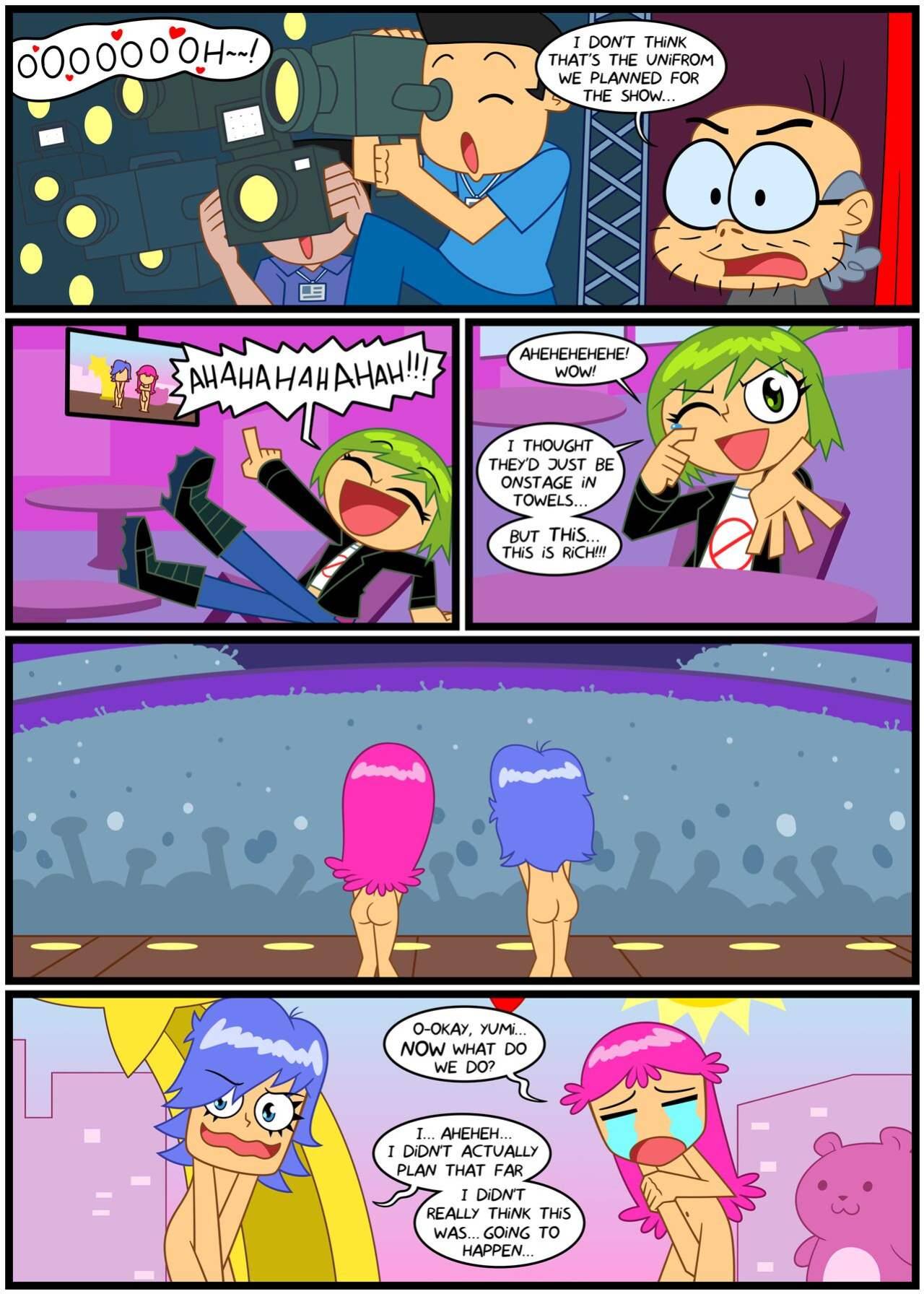 [Xierra099] Towel Trouble (Puffy AmiYumi)