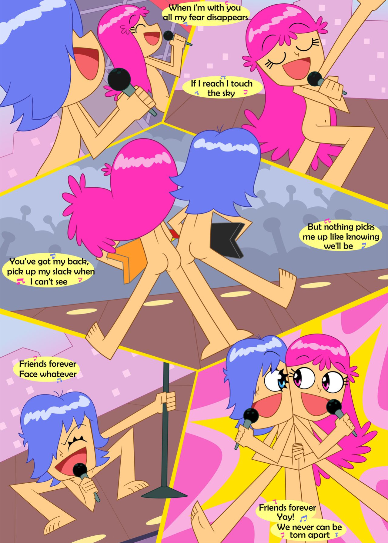 [Xierra099] Towel Trouble (Puffy AmiYumi)