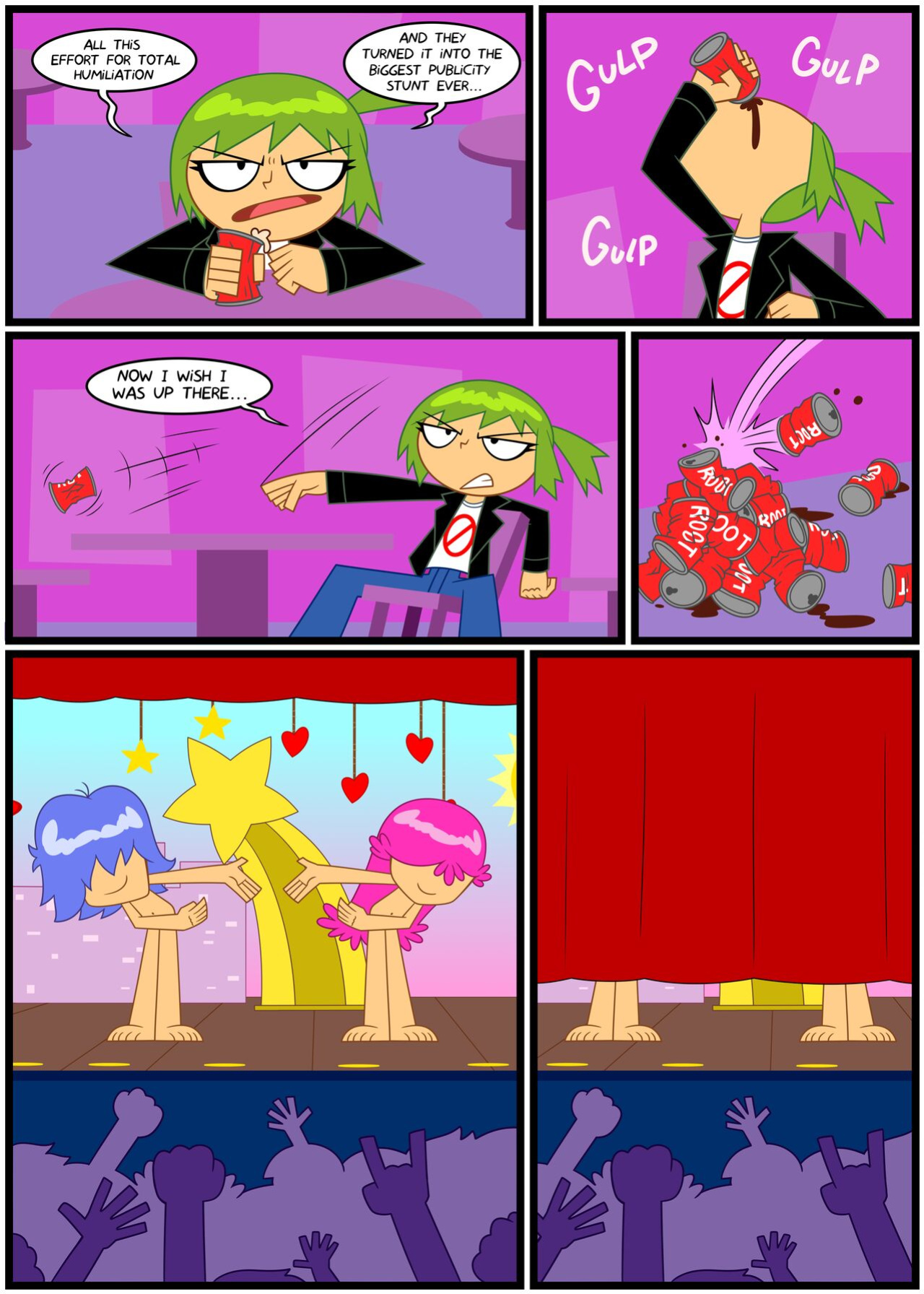 [Xierra099] Towel Trouble (Puffy AmiYumi)
