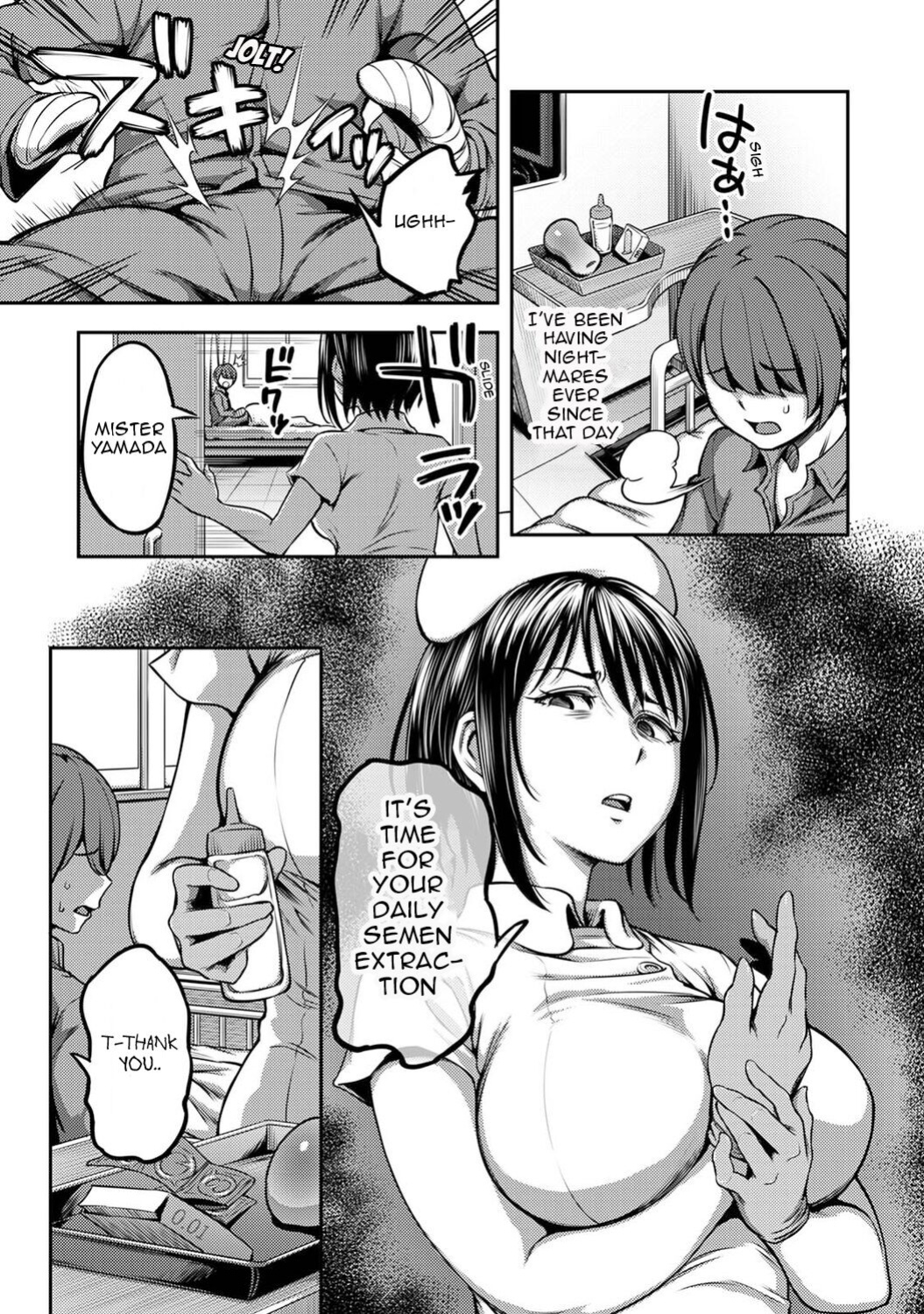 Kameyama Shiruko] Sakusei Byoutou ~Seikaku Saiaku no Nurse shika Inai Byouin de Shasei Kanri Seikatsu~ Ch. 1 - 7.5| Life in a Hospital With Only the Worst Nurses! (COMIC Ananga Ranga Vol. 76)