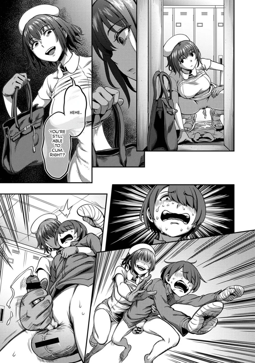 Kameyama Shiruko] Sakusei Byoutou ~Seikaku Saiaku no Nurse shika Inai Byouin de Shasei Kanri Seikatsu~ Ch. 1 - 7.5| Life in a Hospital With Only the Worst Nurses! (COMIC Ananga Ranga Vol. 76)
