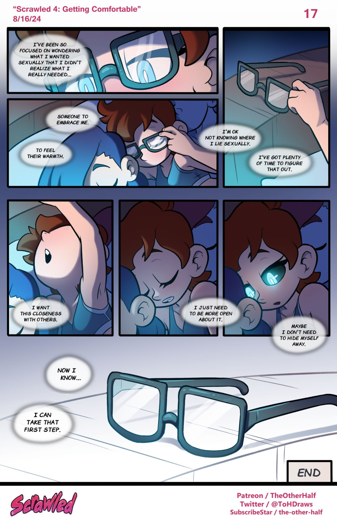 [TheOtherHalf] Scrawled: Getting Comfortable