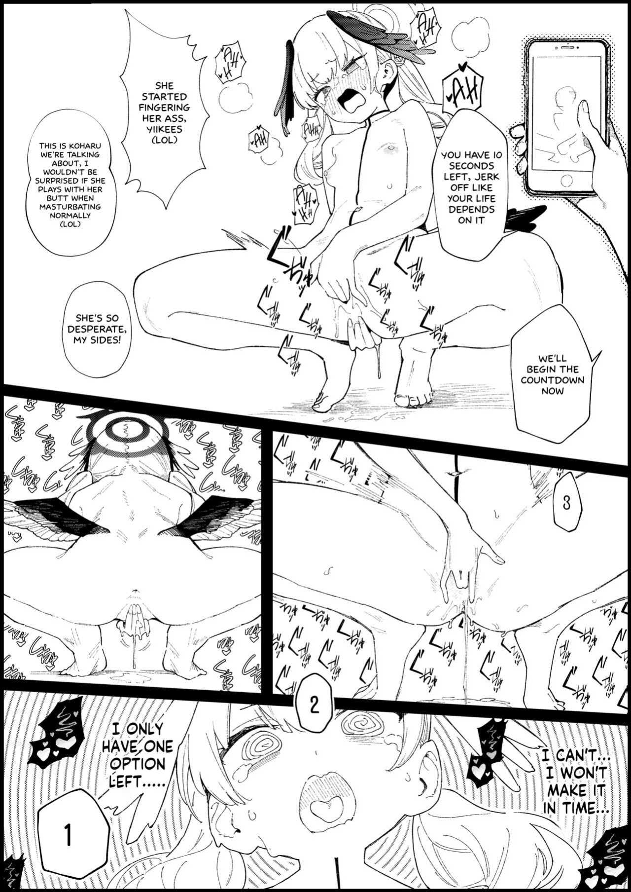 [Kawaiso Nanoha Nukeru (Nukeru)] Majo no Yokusansha - Le Champion des dames (Blue Archive) [Kappasa]