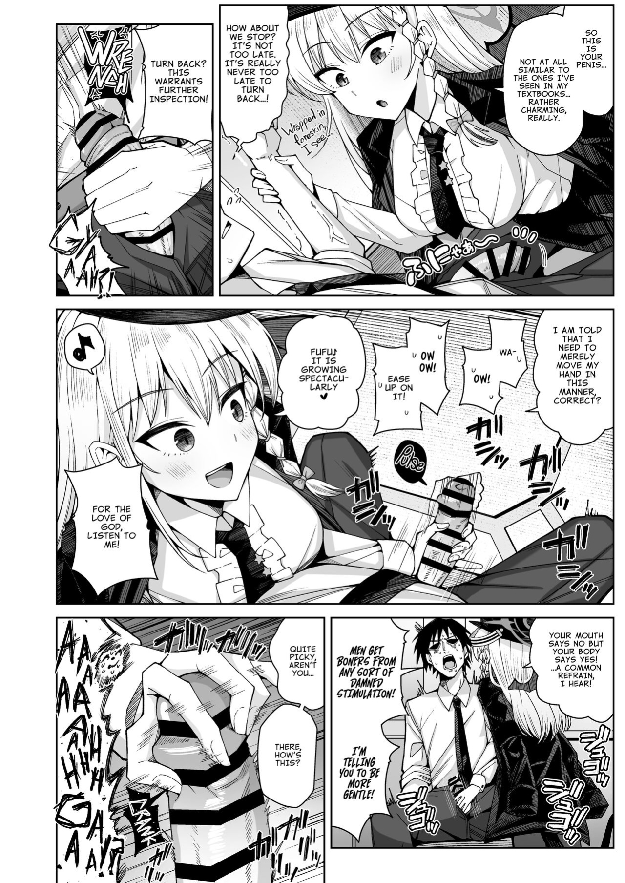 [Gaikotsu no Spare Rib (Kurohagane)] Awaku Koi Nioi, Amaku Ai ni Yoi. (Blue Archive)