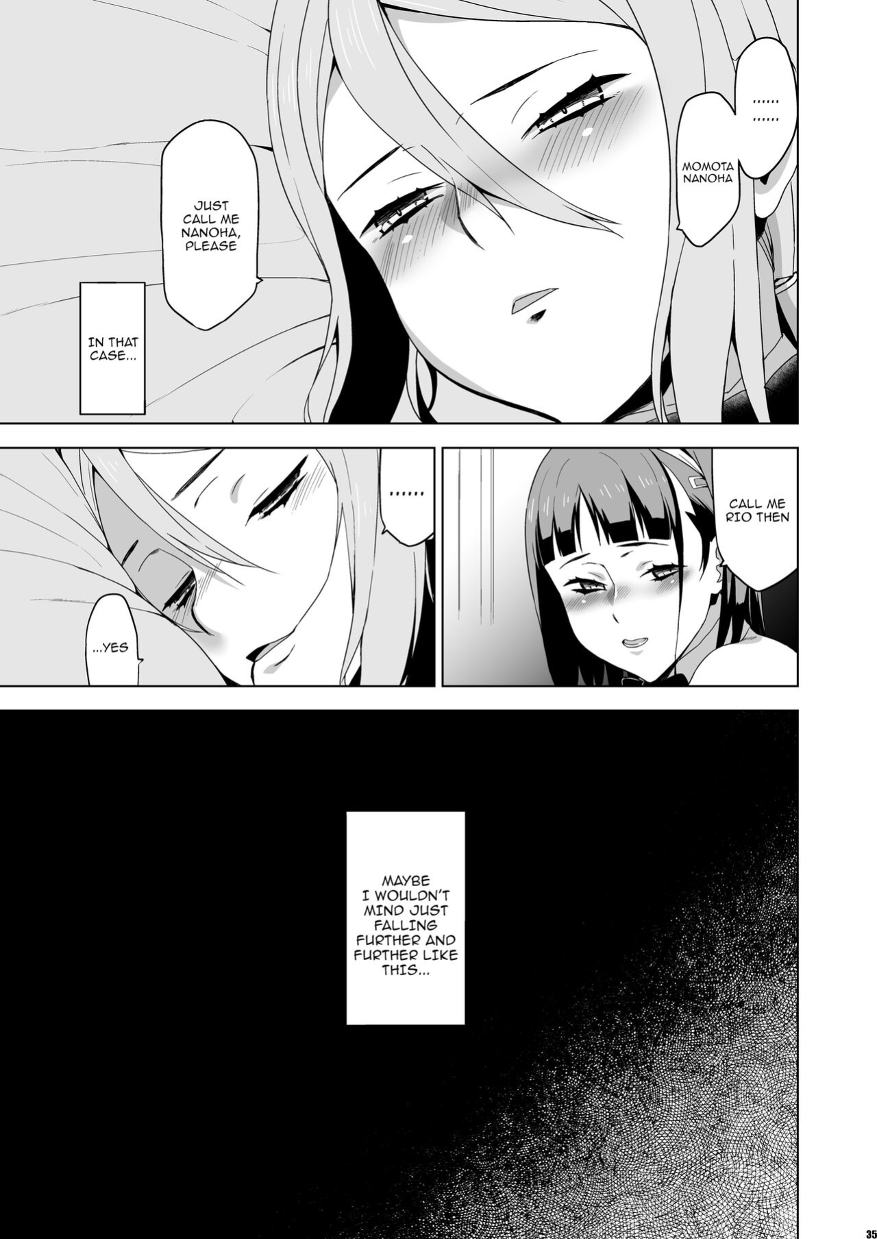 [HGH (HG Chagawa)] Kimi wa Yasashiku Netorareru Gaiden -Momota Nanoha- Vol.2 / You Were Taken Gently Side Story -Momota Nanoha- Vol. 2