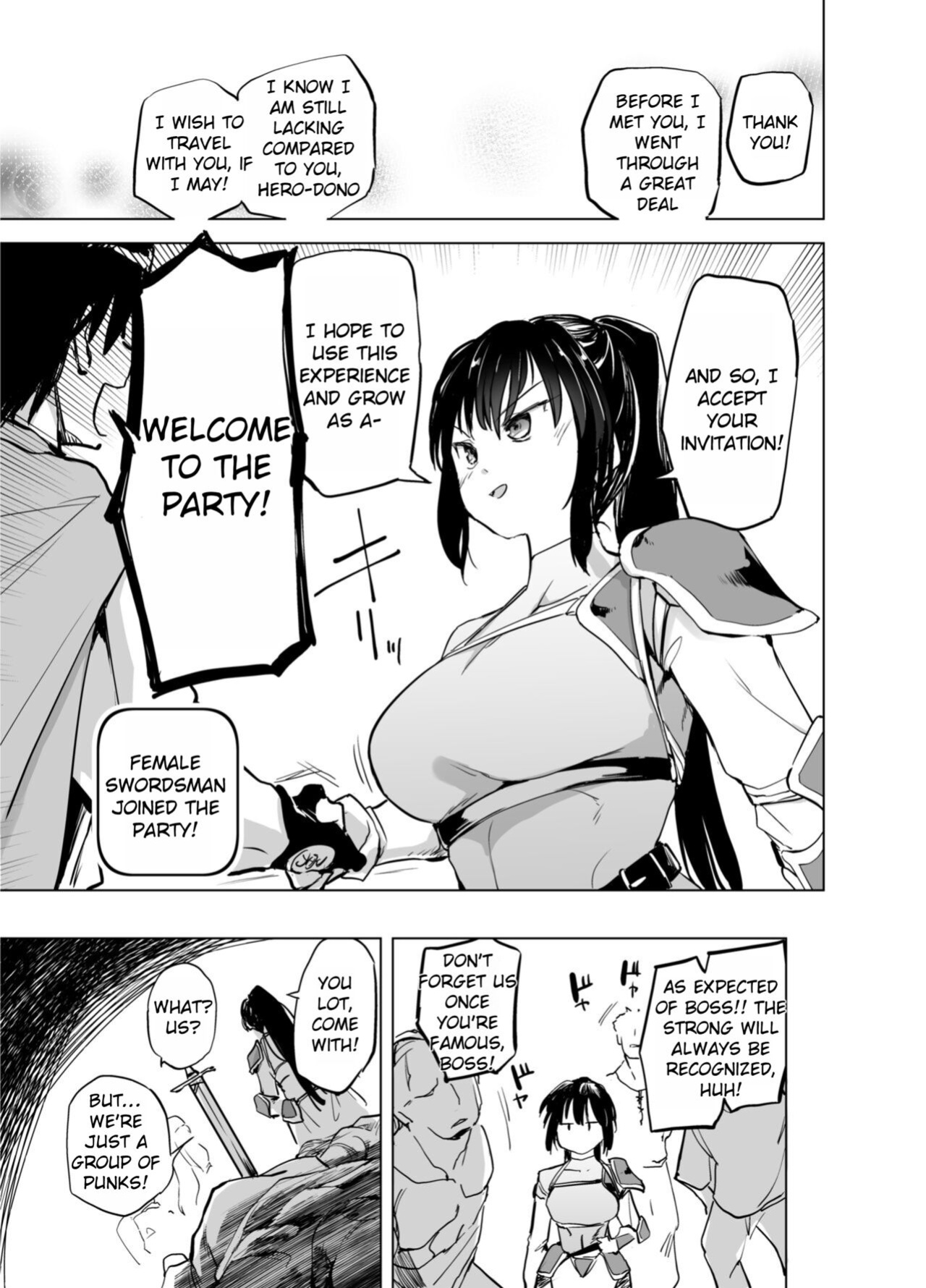[Kaede Momiji (Shijokko)] Yuusha Aaaa to Nakama-tachi Torawareta Onna Kenshi | Companions of the Hero 'Aaa' The captured female swordsman [Rei Scans]