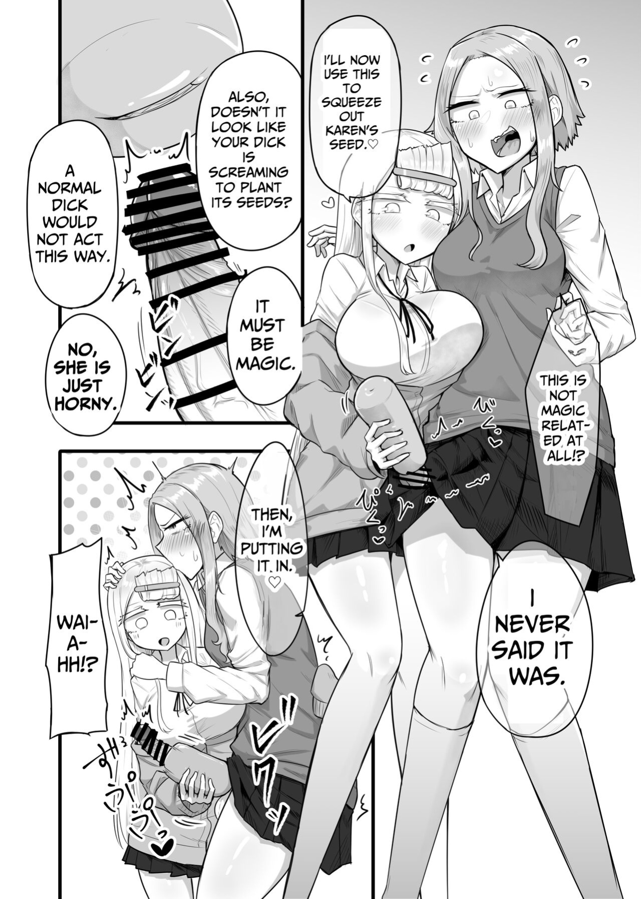 [Maka no Sokutu (Makano Mucchi)] Futanari na Koto ga Yuujin ni Barete Ite... | My Friends Found Out That I'm a Futanari... [Daichi Chantal]