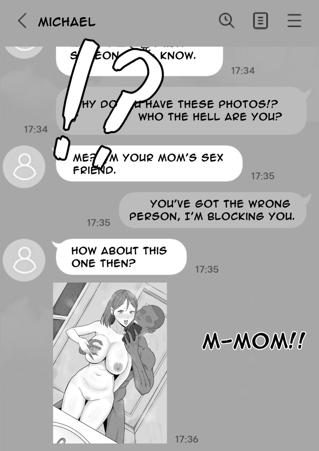 [Samurai Banana (Miyamoto Muga)] Haha Banare 2 - They cuckold my mother | Mom's Separation 2 [Satanel]