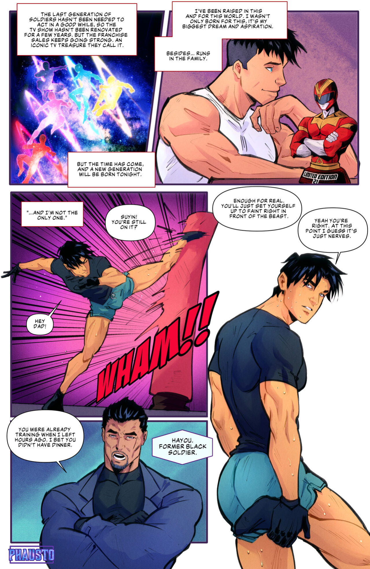 [Phausto] Dimensional Soldiers G #1 (HD) [Eng]
