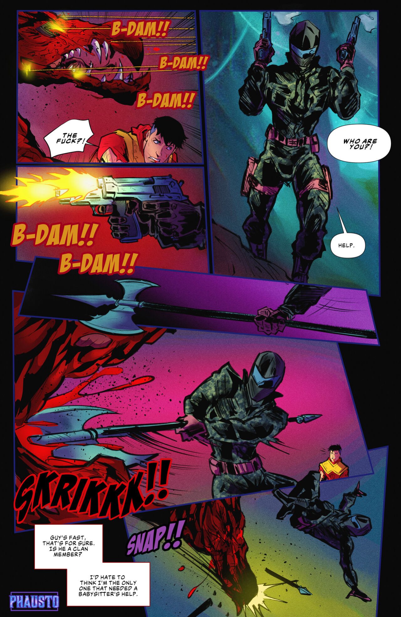 [Phausto] Dimensional Soldiers G #1 (HD) [Eng]