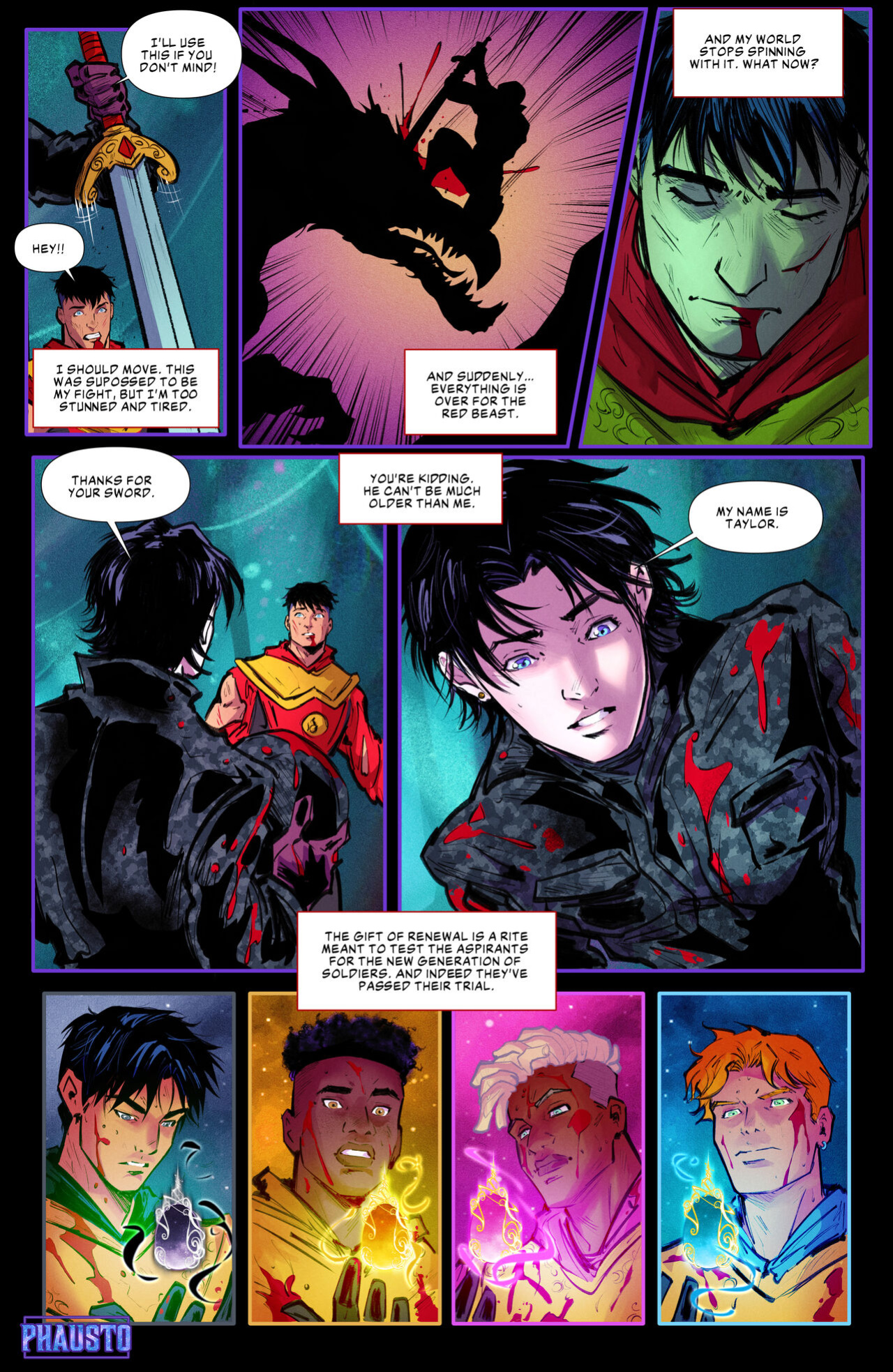 [Phausto] Dimensional Soldiers G #1 (HD) [Eng]