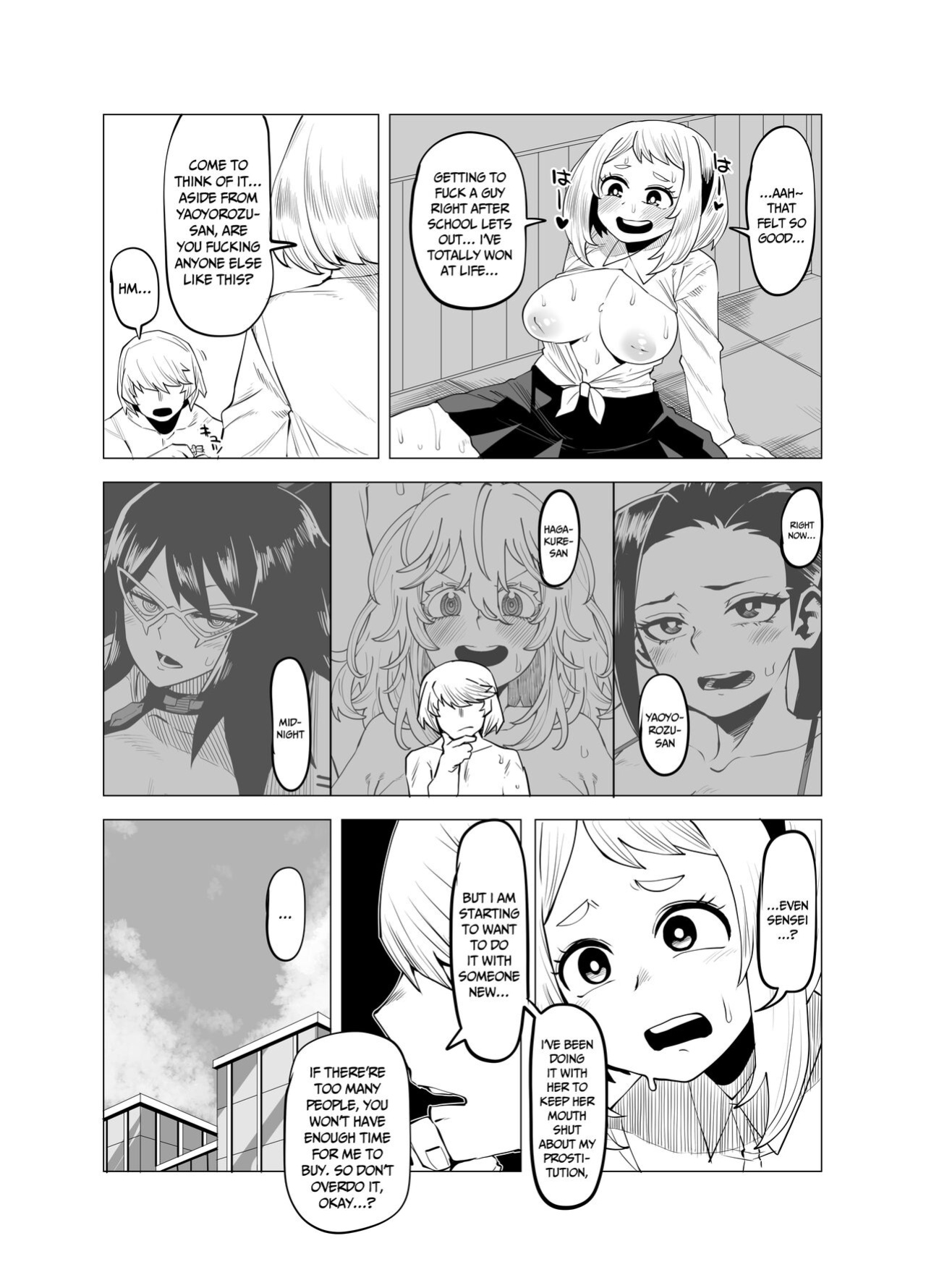 [Oekaki Kaki] Teisou Gyakuten no Hero Academia | Inverted Morality Hero Academia (Boku no Hero Academia)