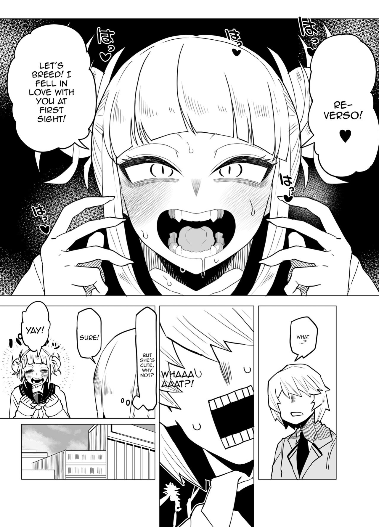 [Oekaki Kaki] Teisou Gyakuten no Hero Academia | Inverted Morality Hero Academia (Boku no Hero Academia)