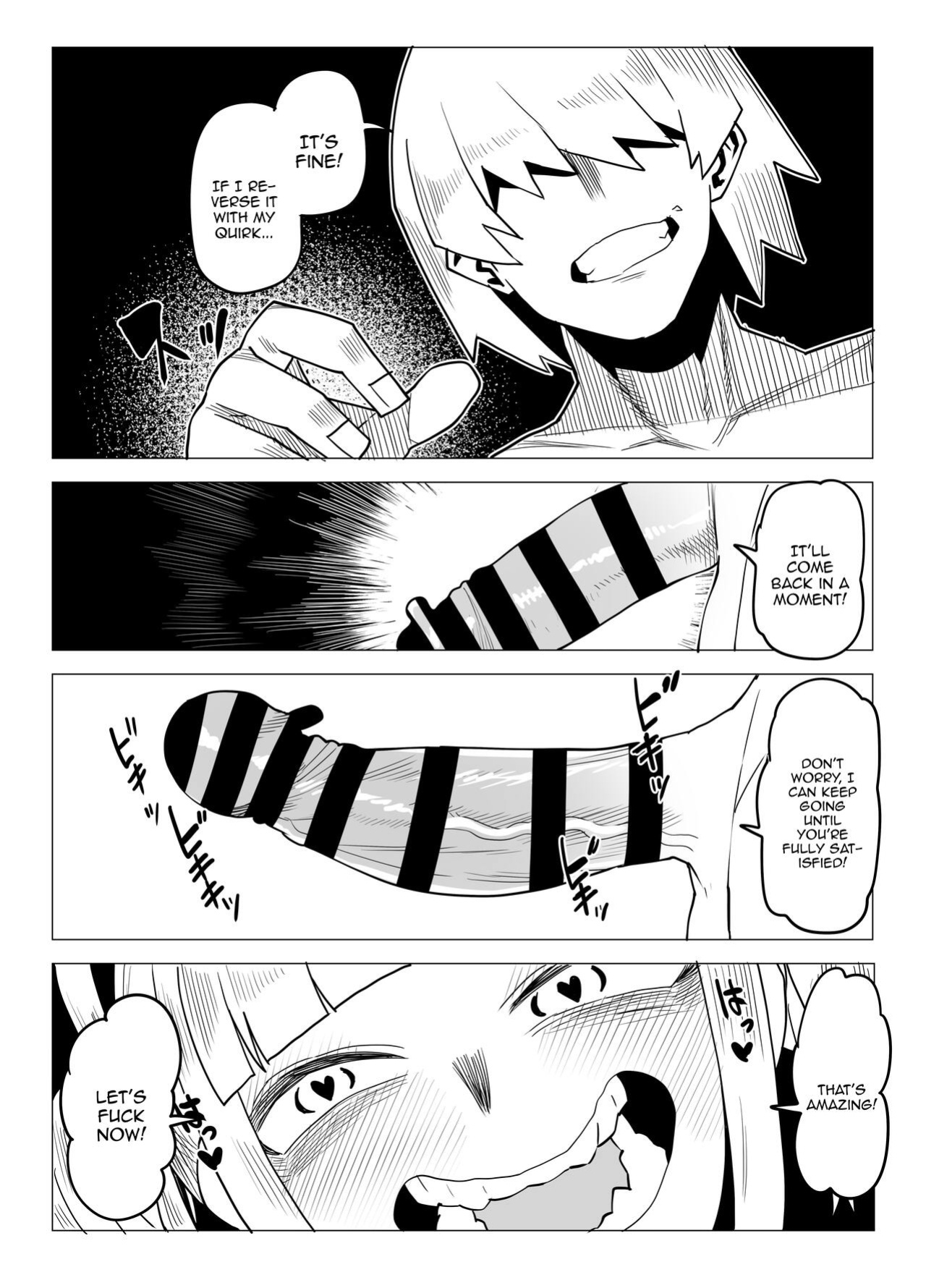 [Oekaki Kaki] Teisou Gyakuten no Hero Academia | Inverted Morality Hero Academia (Boku no Hero Academia)