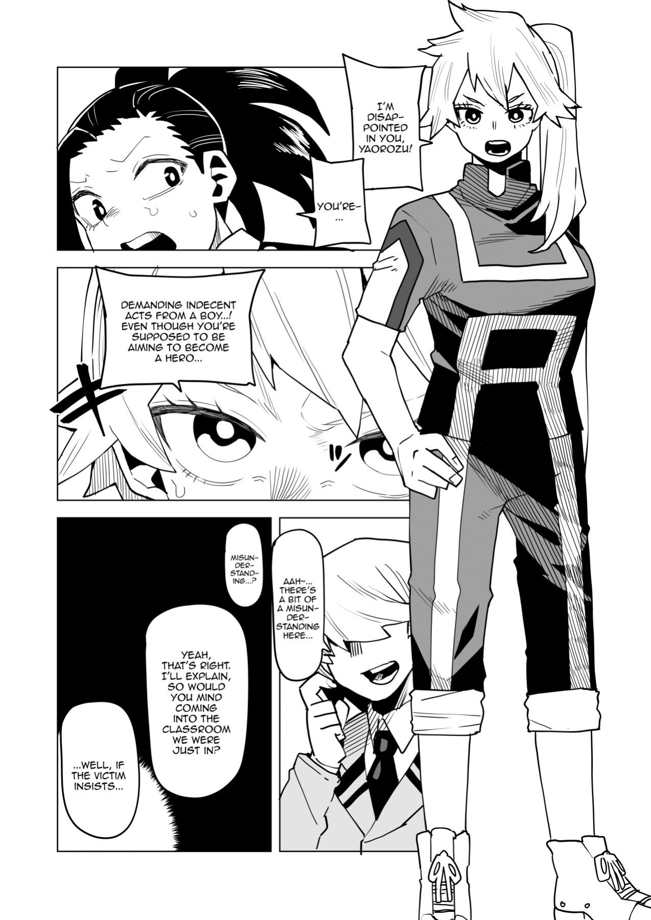 [Oekaki Kaki] Teisou Gyakuten no Hero Academia | Inverted Morality Hero Academia (Boku no Hero Academia)