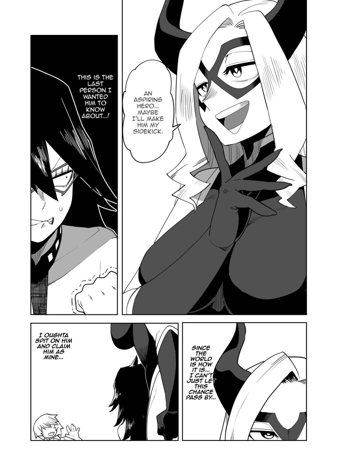 [Oekaki Kaki] Teisou Gyakuten no Hero Academia | Inverted Morality Hero Academia (Boku no Hero Academia)