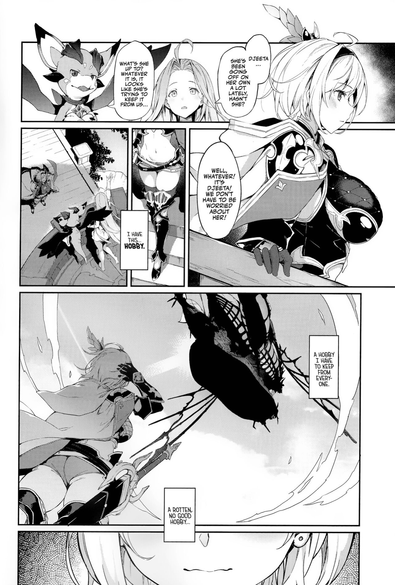 (C104) [Handful☆Happiness! (Nanahara Fuyuki)] Forbidden Desire (Granblue Fantasy) [Bikkie Biter]