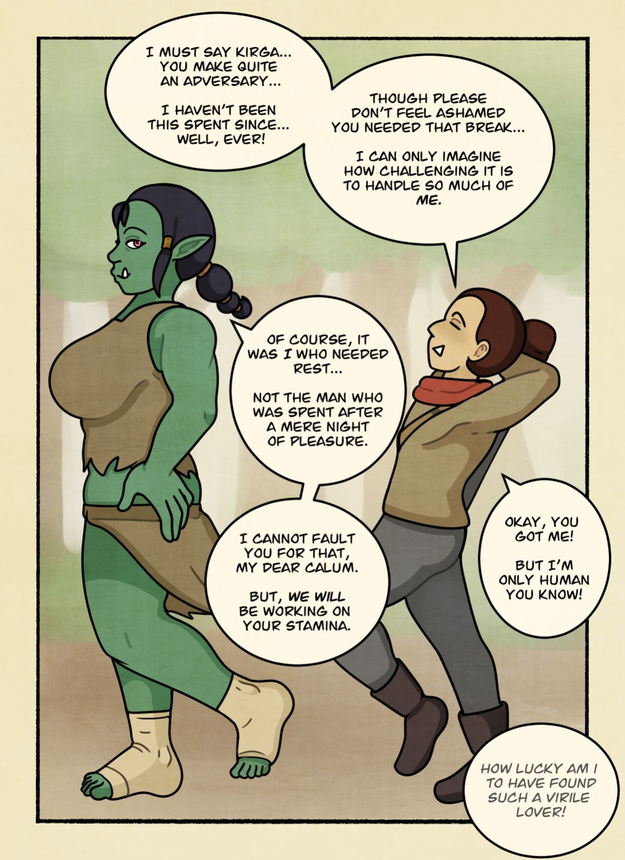 (Deadenddraws) Orc Slayer Part 2