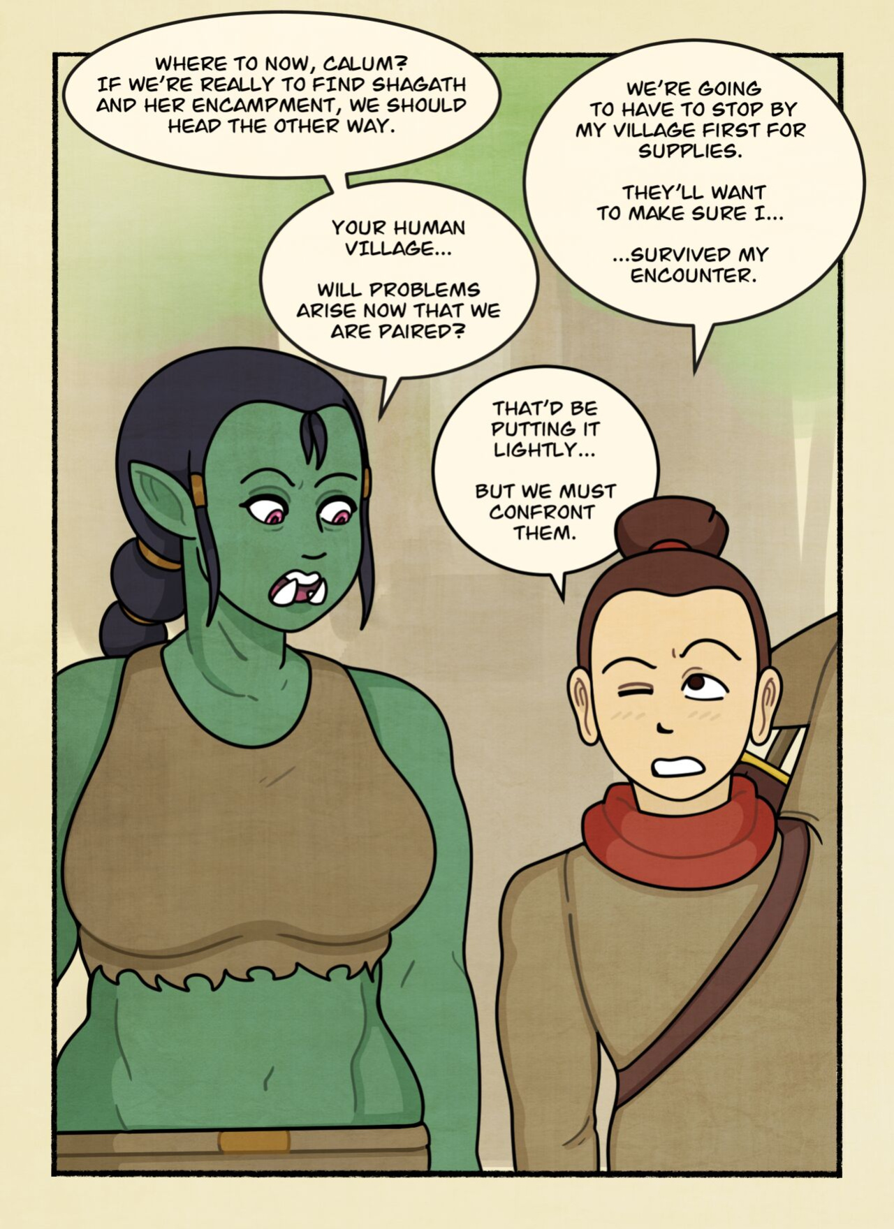 (Deadenddraws) Orc Slayer Part 2
