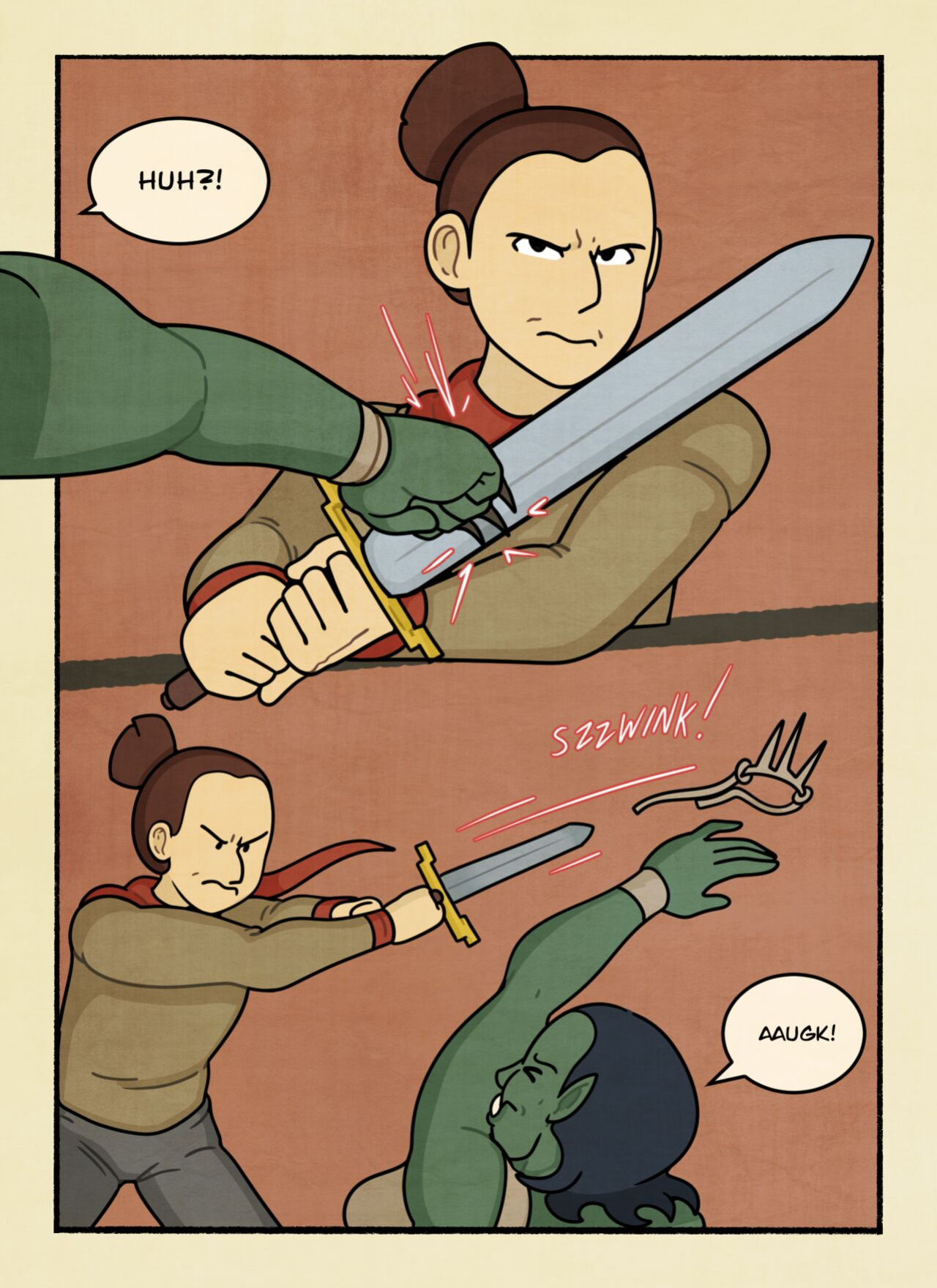 (Deadenddraws) Orc Slayer Part 2