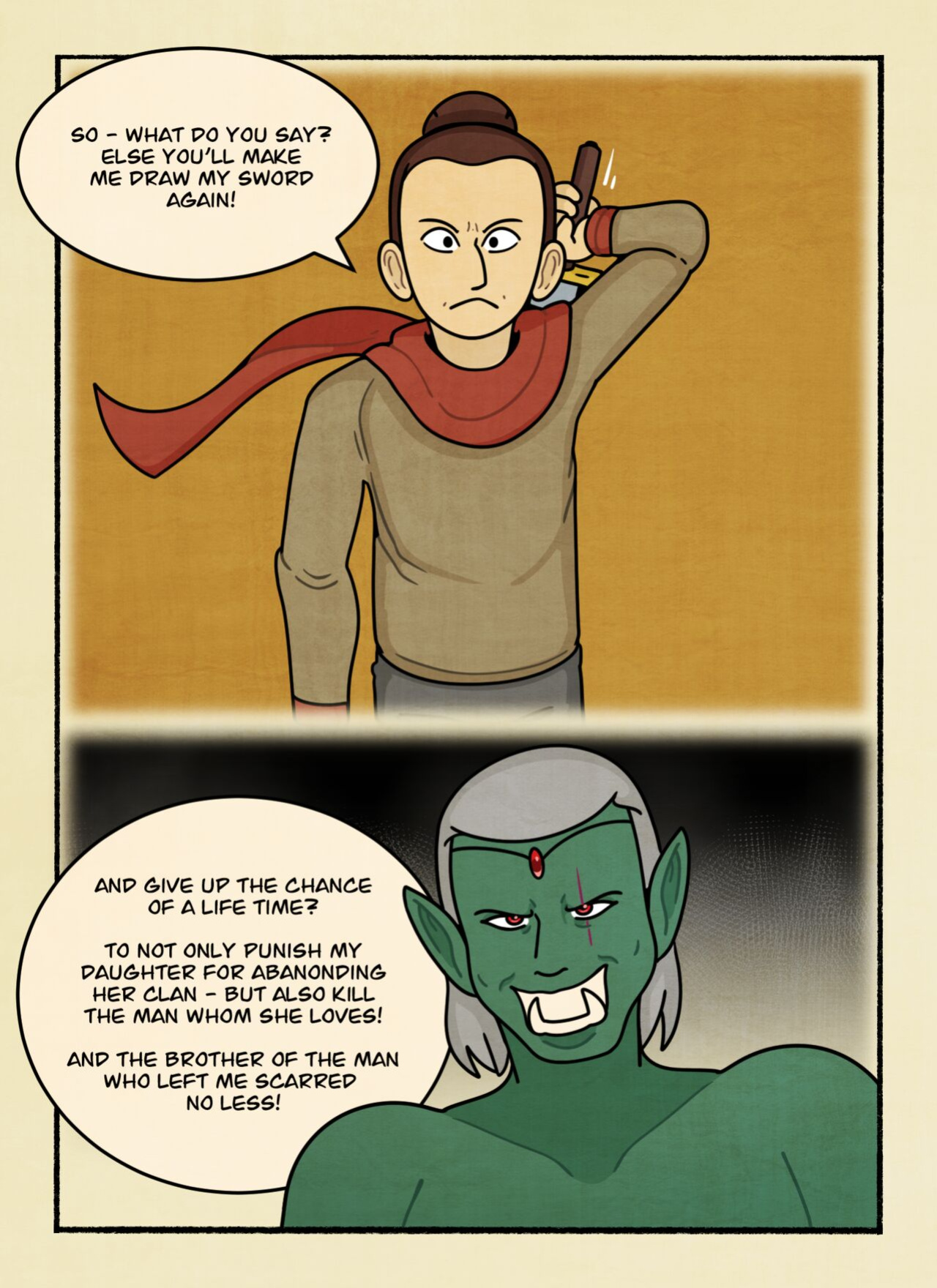 (Deadenddraws) Orc Slayer Part 2