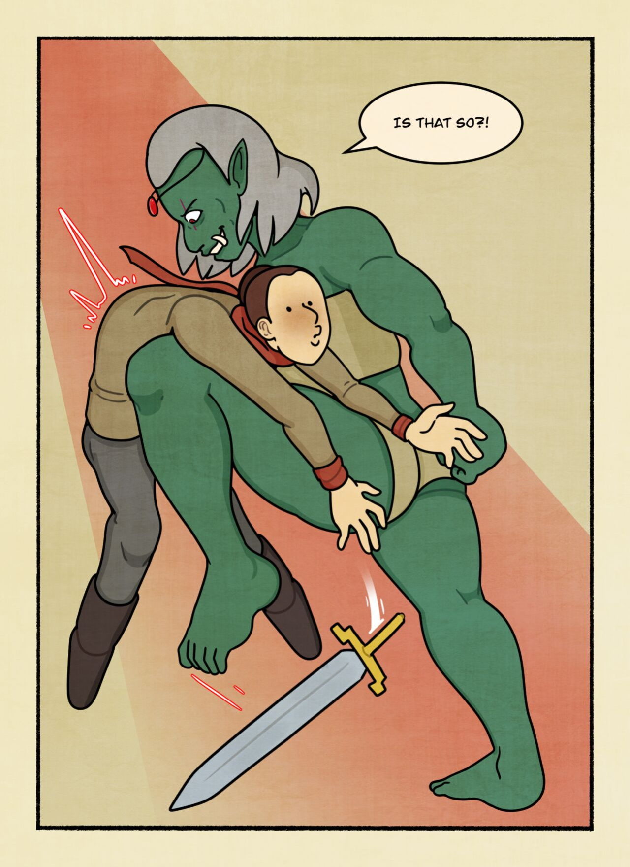 (Deadenddraws) Orc Slayer Part 2