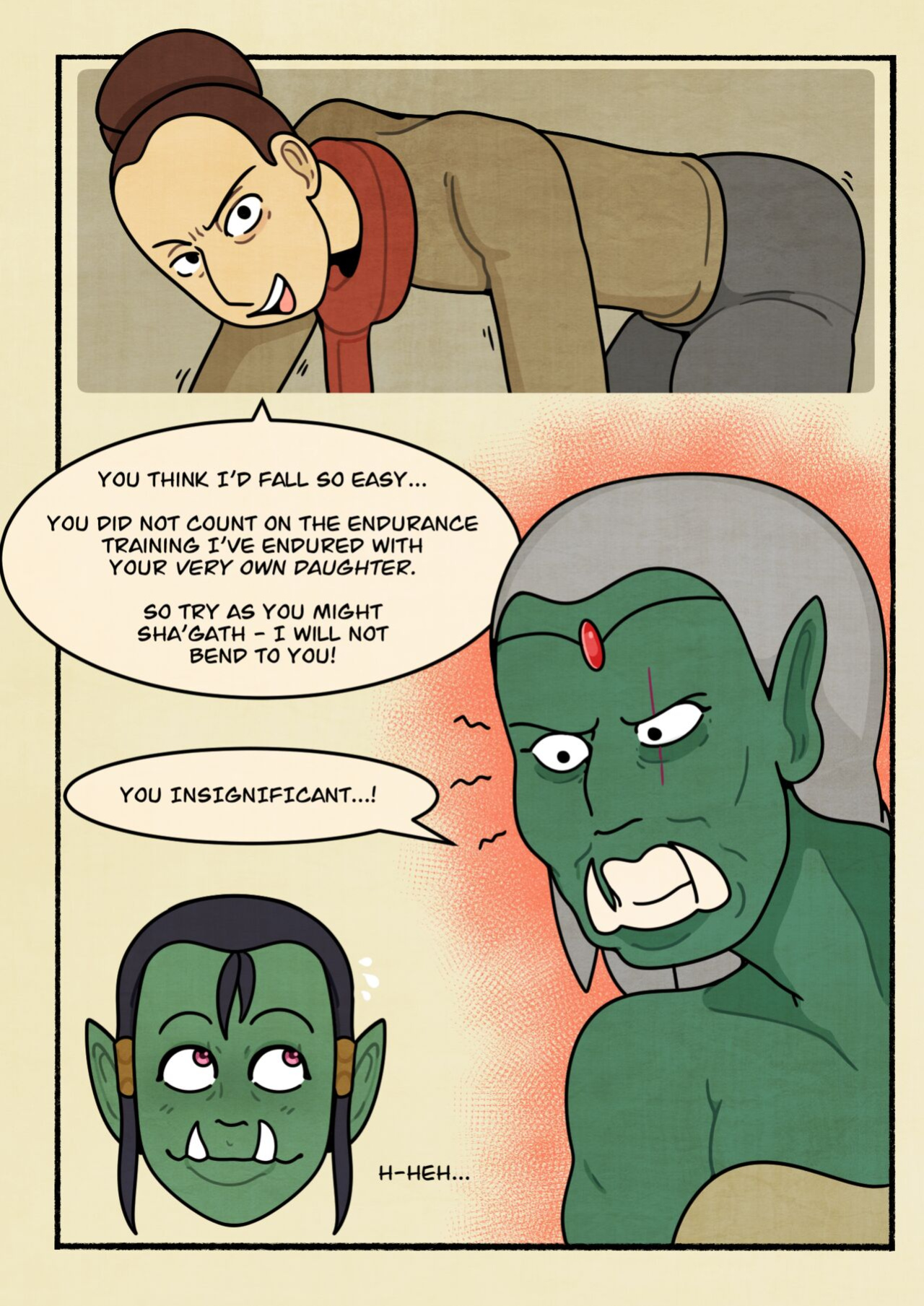 (Deadenddraws) Orc Slayer Part 2