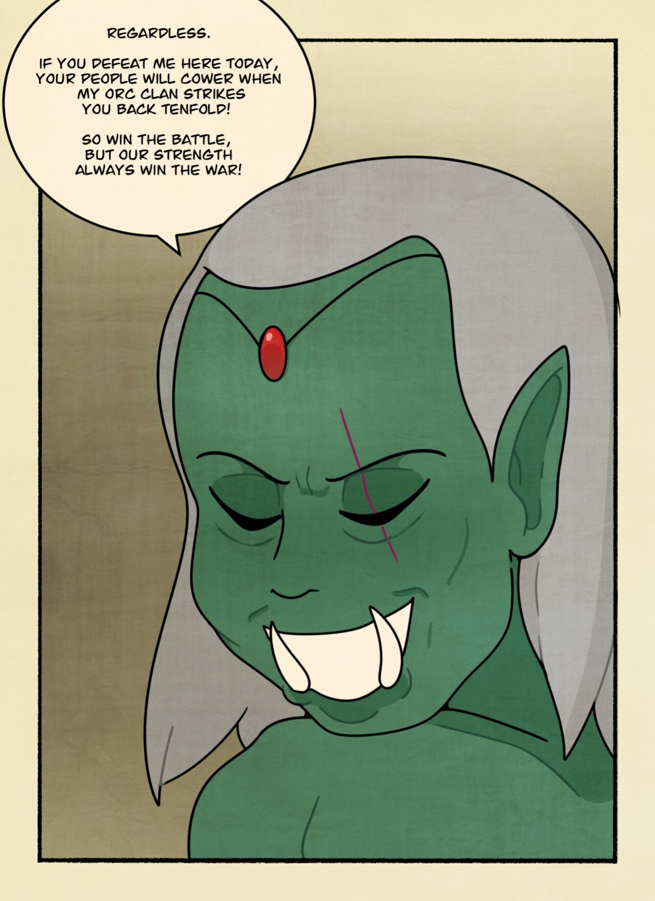 (Deadenddraws) Orc Slayer Part 2