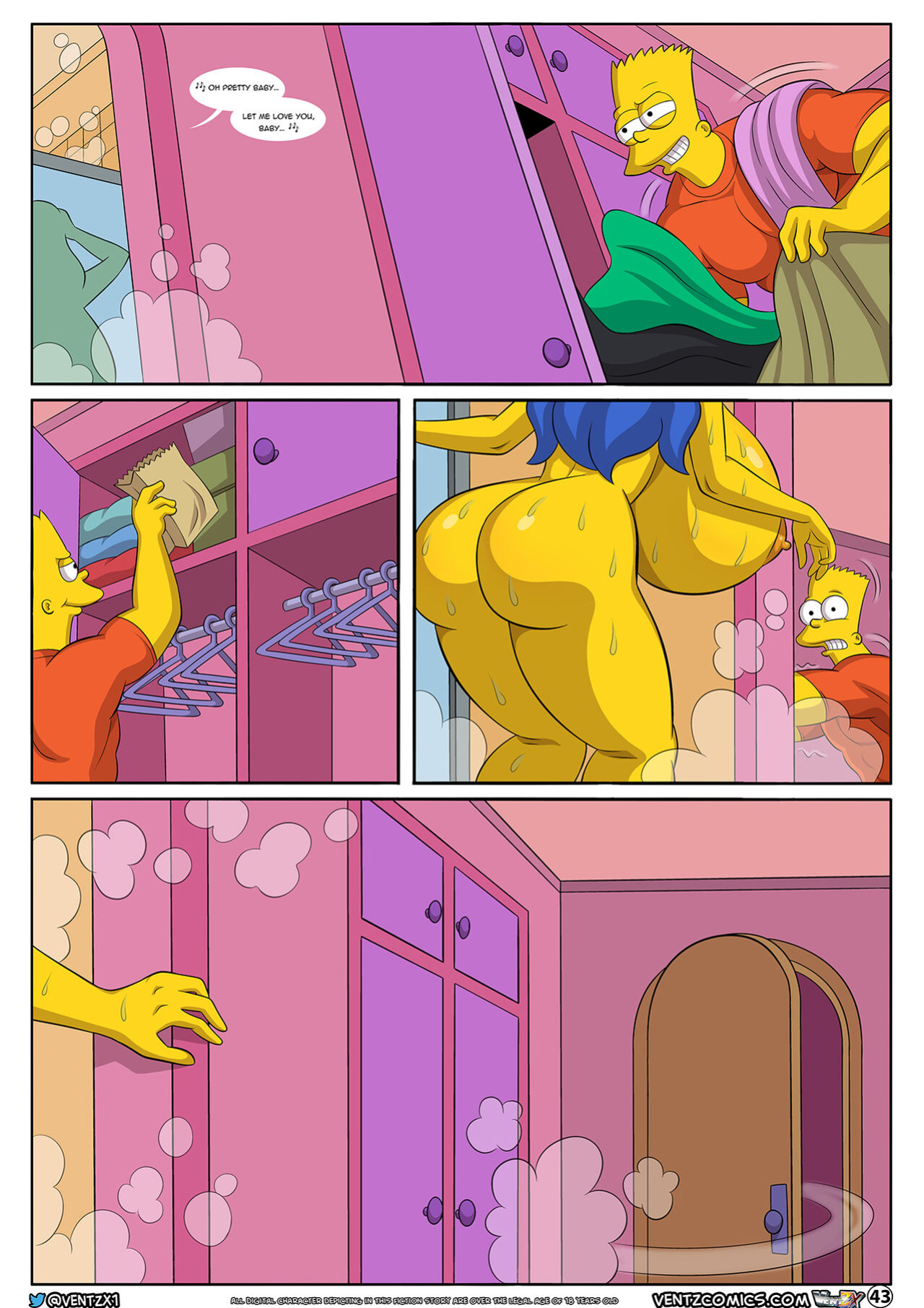 [VentzX] Sexy Sleep Walking #03 (The Simpsons)