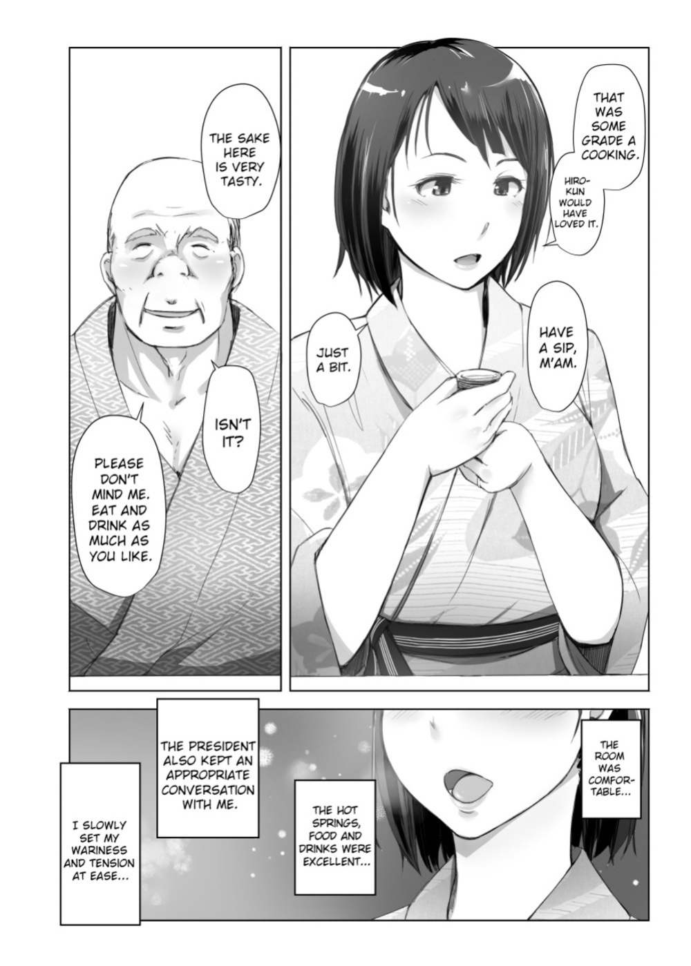 Hitozuma to NTR Chounai Ryokou -Futsukame + Netorareta Hitozuma to Netorareru Hitozuma