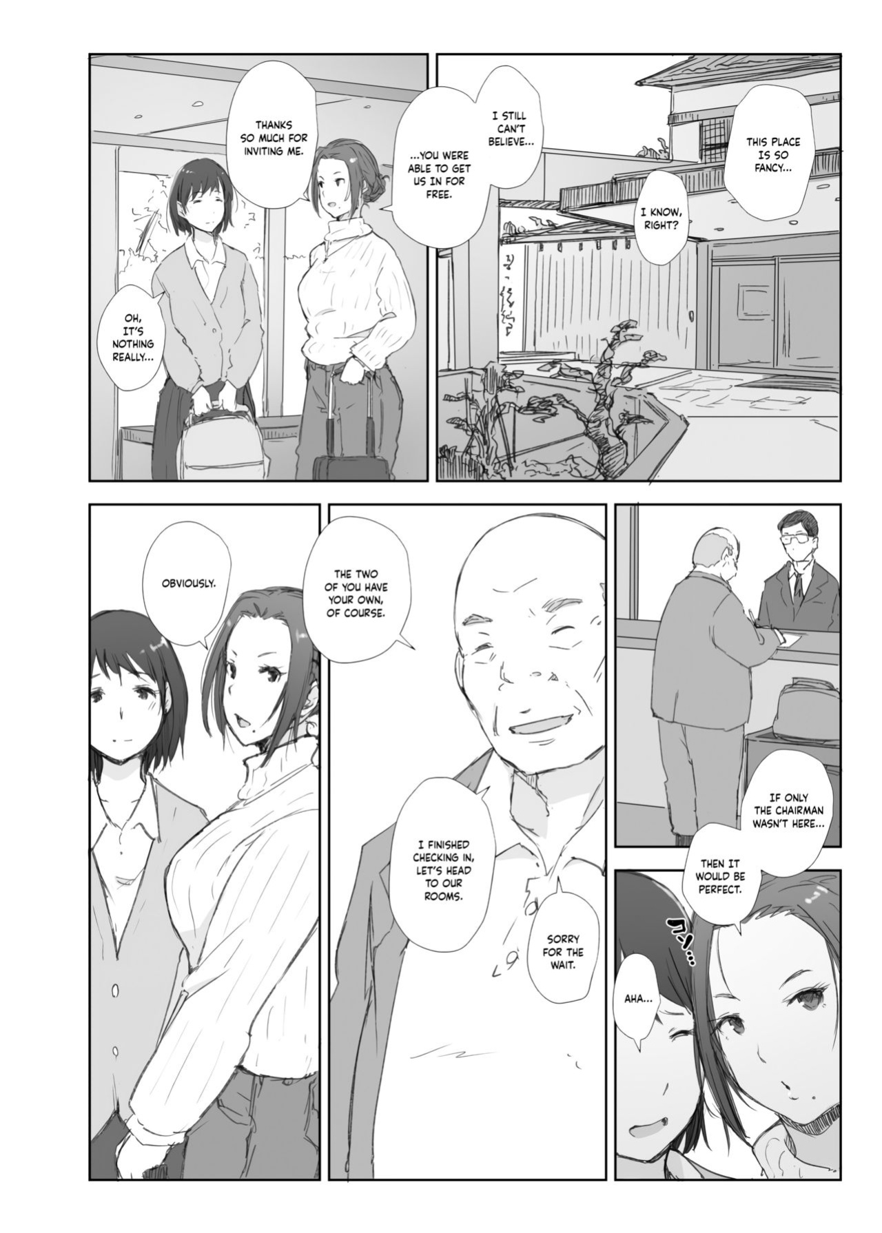 Hitozuma to NTR Chounai Ryokou -Futsukame + Netorareta Hitozuma to Netorareru Hitozuma