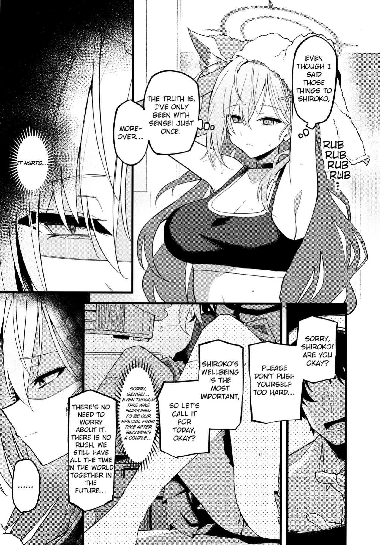 (C104) [Miracleburn (Himiya Zyo-zu)] Miren ga Aru to Sureba | If There Is Any Lingering Attachment (Blue Archive)
