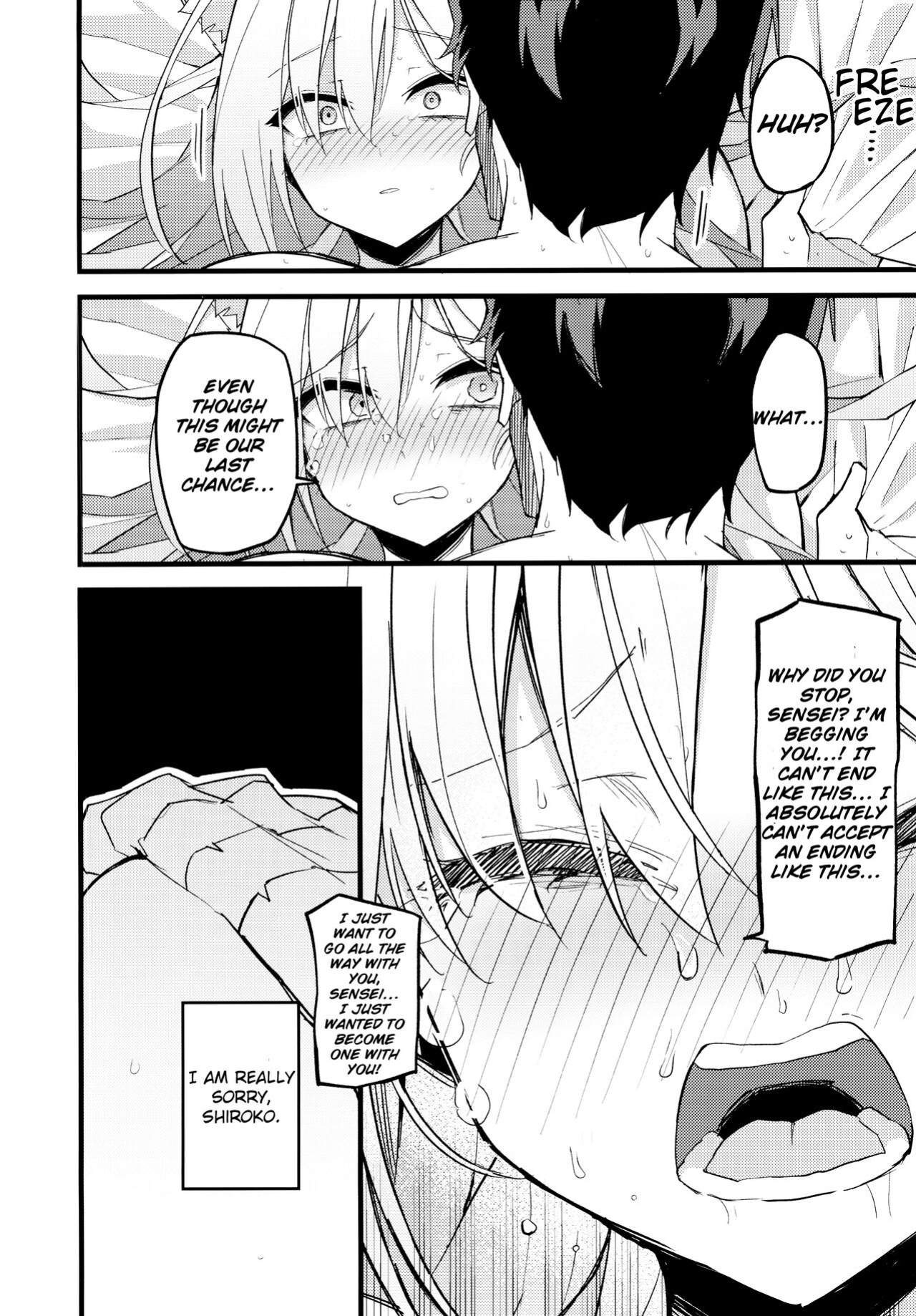 (C104) [Miracleburn (Himiya Zyo-zu)] Miren ga Aru to Sureba | If There Is Any Lingering Attachment (Blue Archive)
