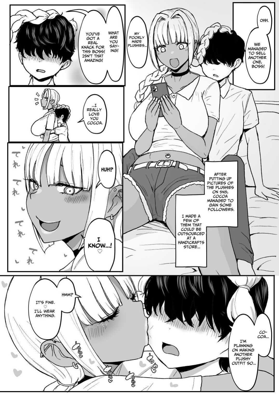 [NOSEBLEED (Miyamoto Issa)] Kuro Gal Maid Inma, Goshu O Kuu. 3 | Kuro-Gyaru Succubus Maid Devours Her Master 3 [Benri]