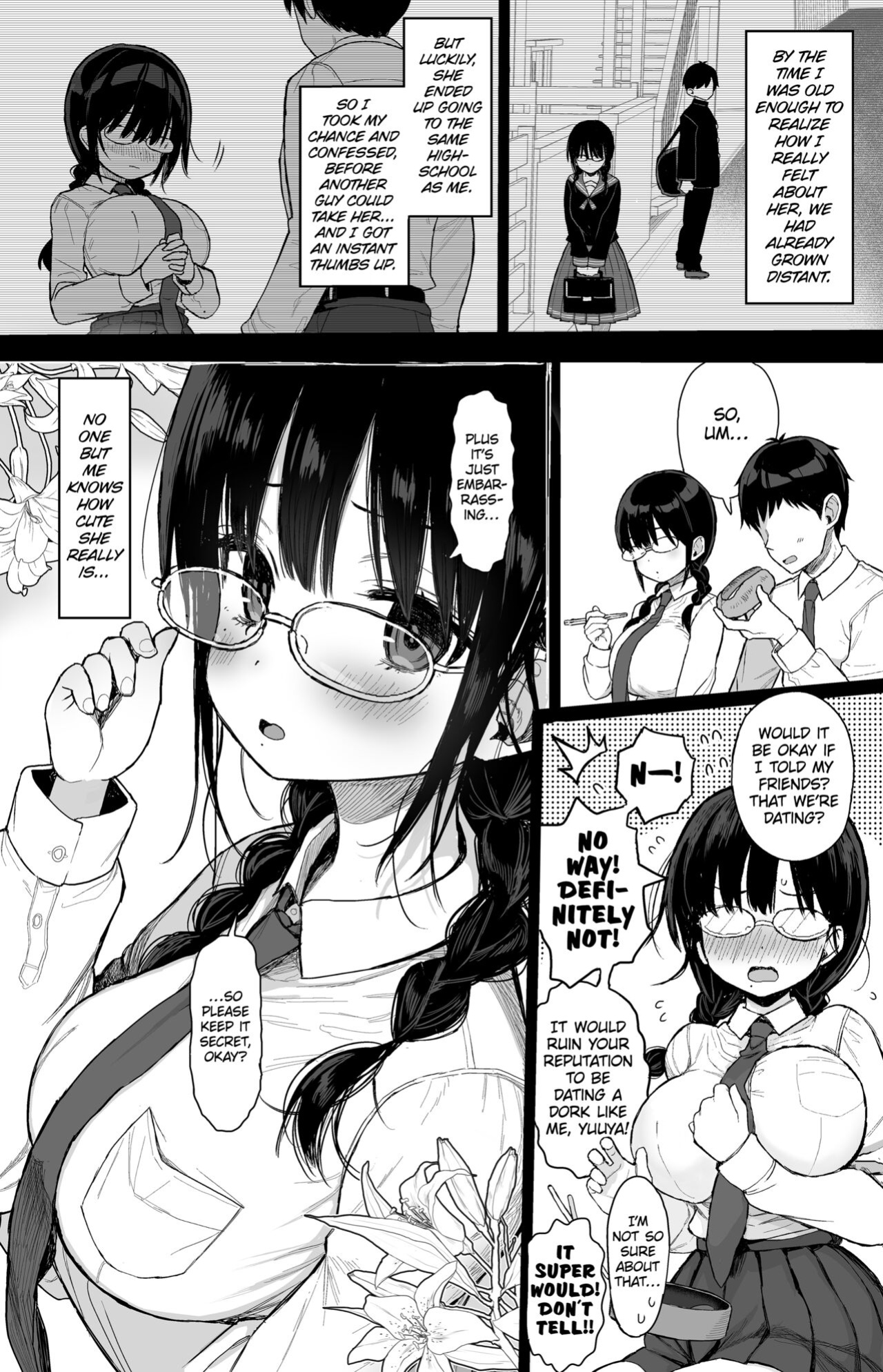 [micro page (Kuromotokun)] Hikaeme Kanojo Wa Kobamenai | The Mild-Mannered Girlfriend Who Can't Resist [The Unseelie Court]