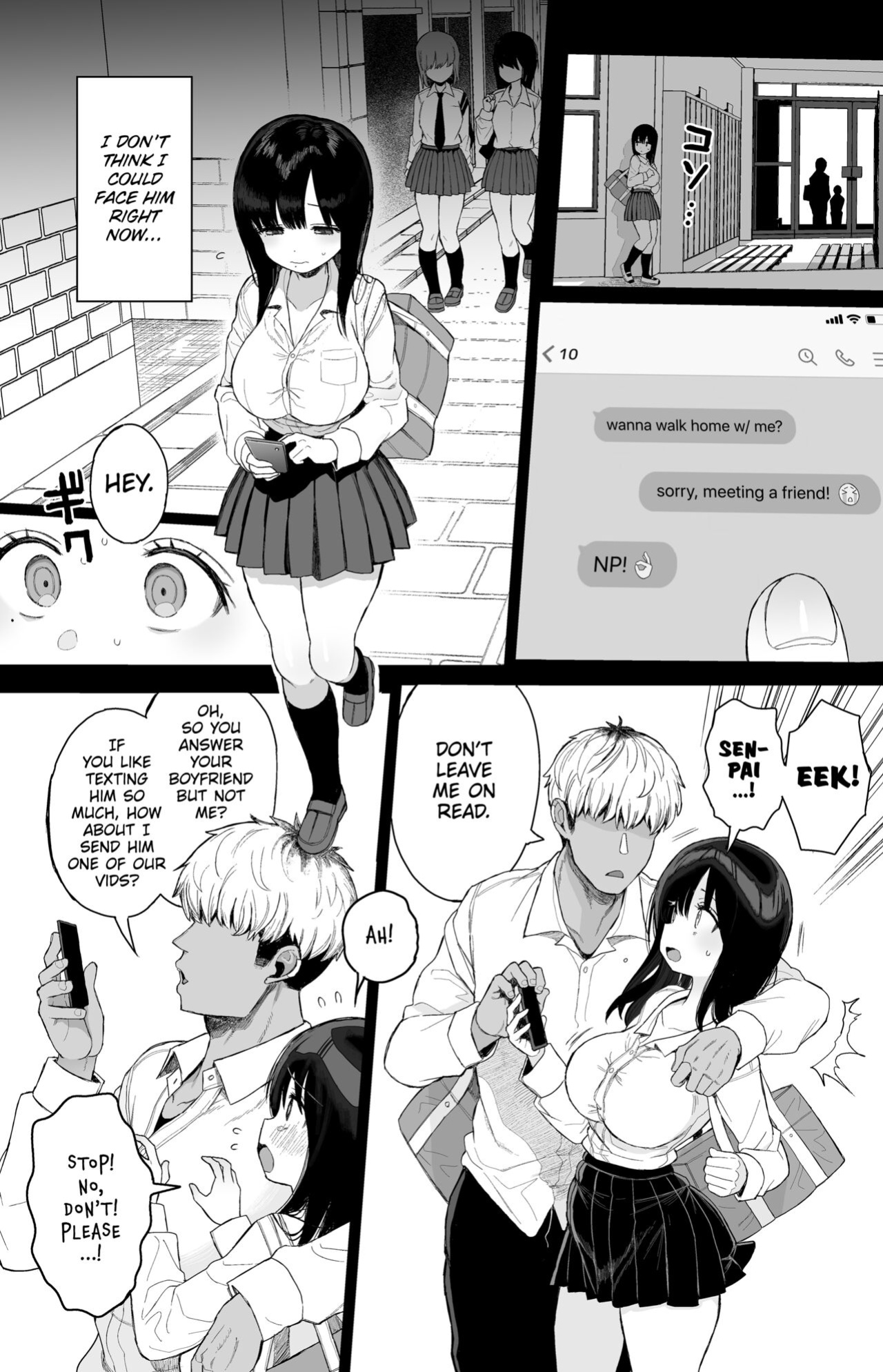 [micro page (Kuromotokun)] Hikaeme Kanojo Wa Kobamenai | The Mild-Mannered Girlfriend Who Can't Resist [The Unseelie Court]