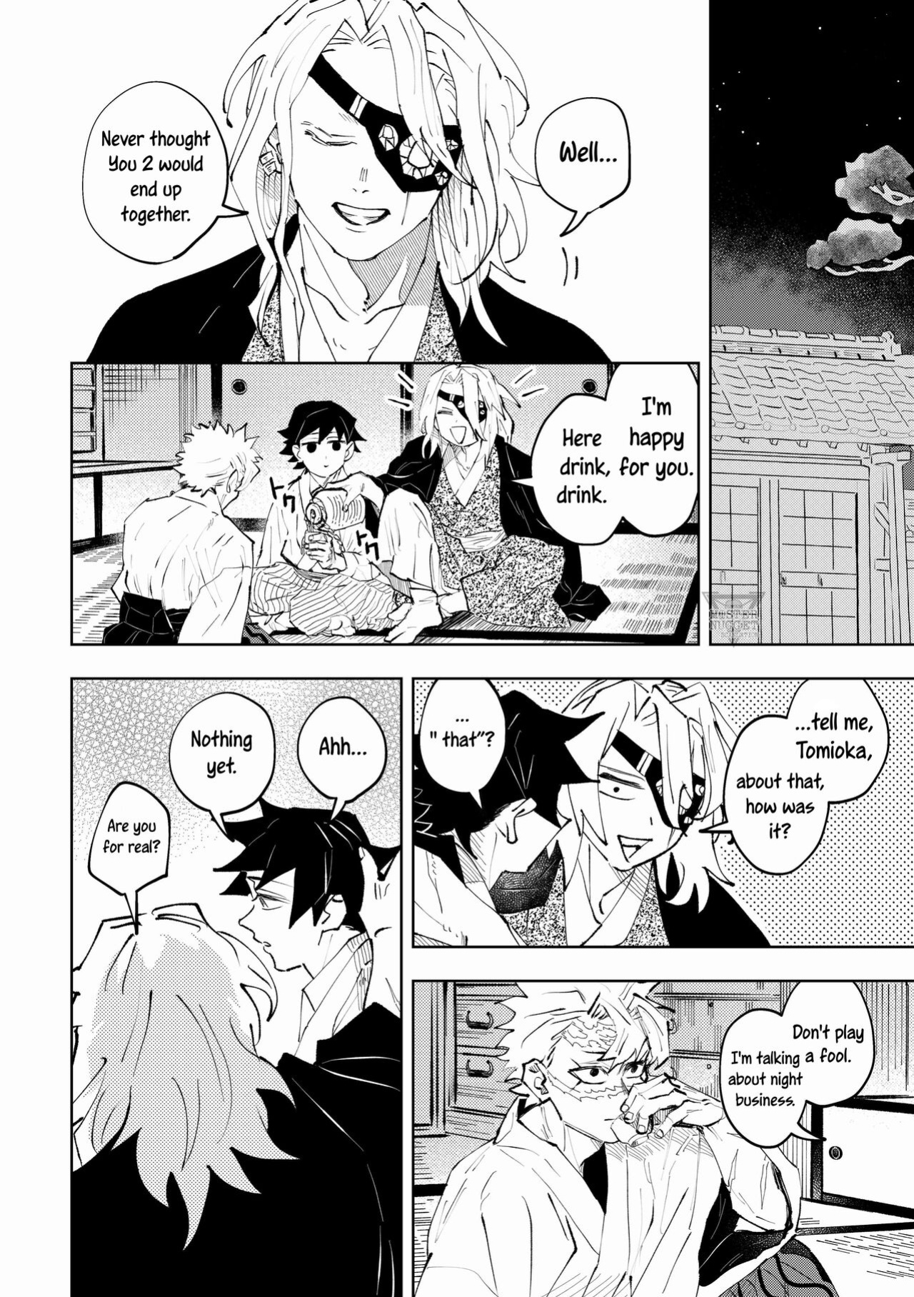 [Watz (Haze)] Hazama | Gap (Kimetsu no Yaiba) [Uncle Bane]