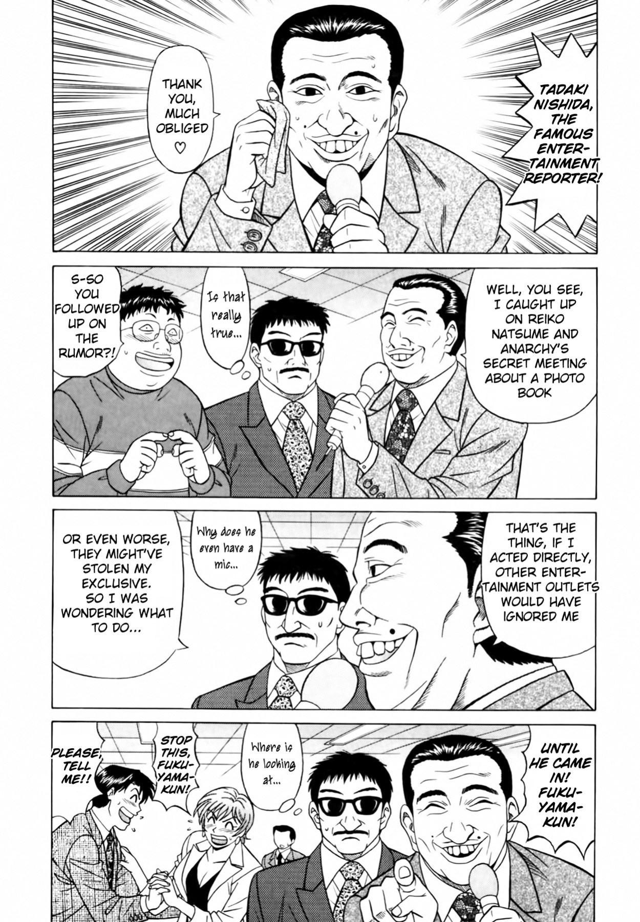[Ozaki Akira] Caster Natsume Reiko no Yuuwaku Vol. 3 Ch.1-5