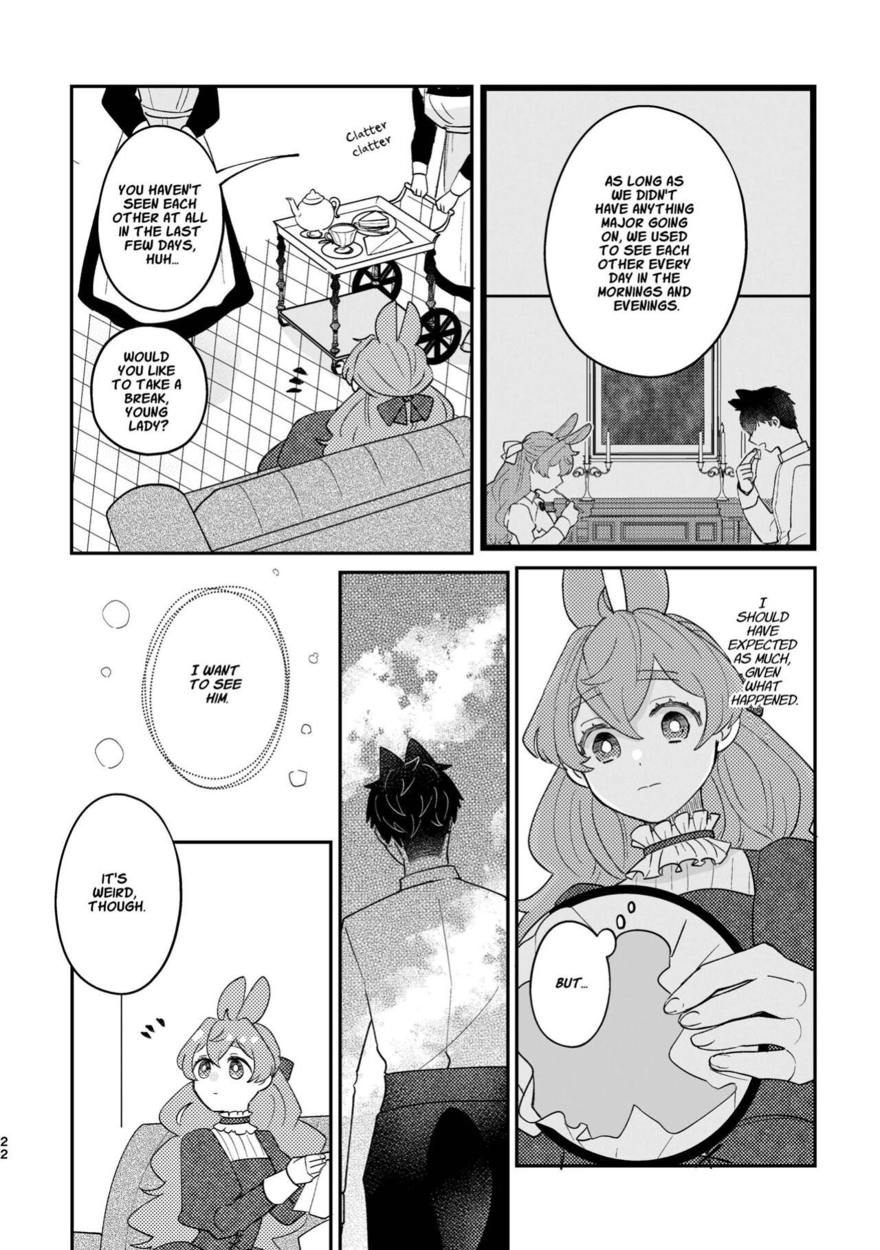 [Uwoichiba (Sabakan)] Usagi Reijou to Ookami Reisoku (Kouhen) | Omega Rabbit and Alpha Wolf (Second Part) [星ニール]