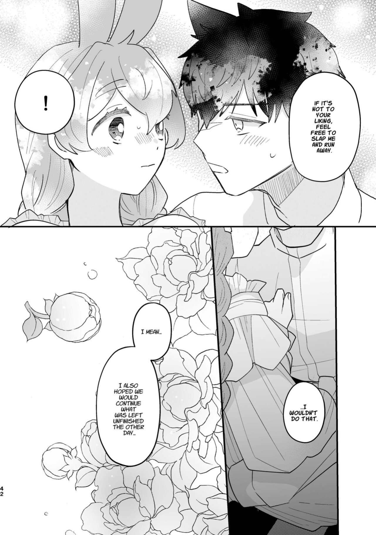 [Uwoichiba (Sabakan)] Usagi Reijou to Ookami Reisoku (Kouhen) | Omega Rabbit and Alpha Wolf (Second Part) [星ニール]