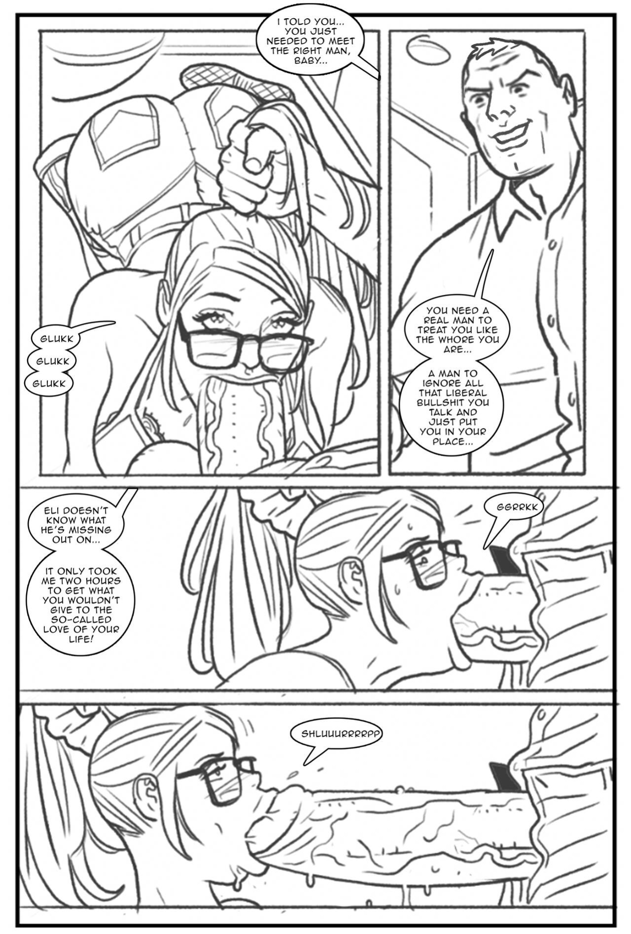 [Pegasus] Hipster Chicks Love Big Dicks ( White Alt)