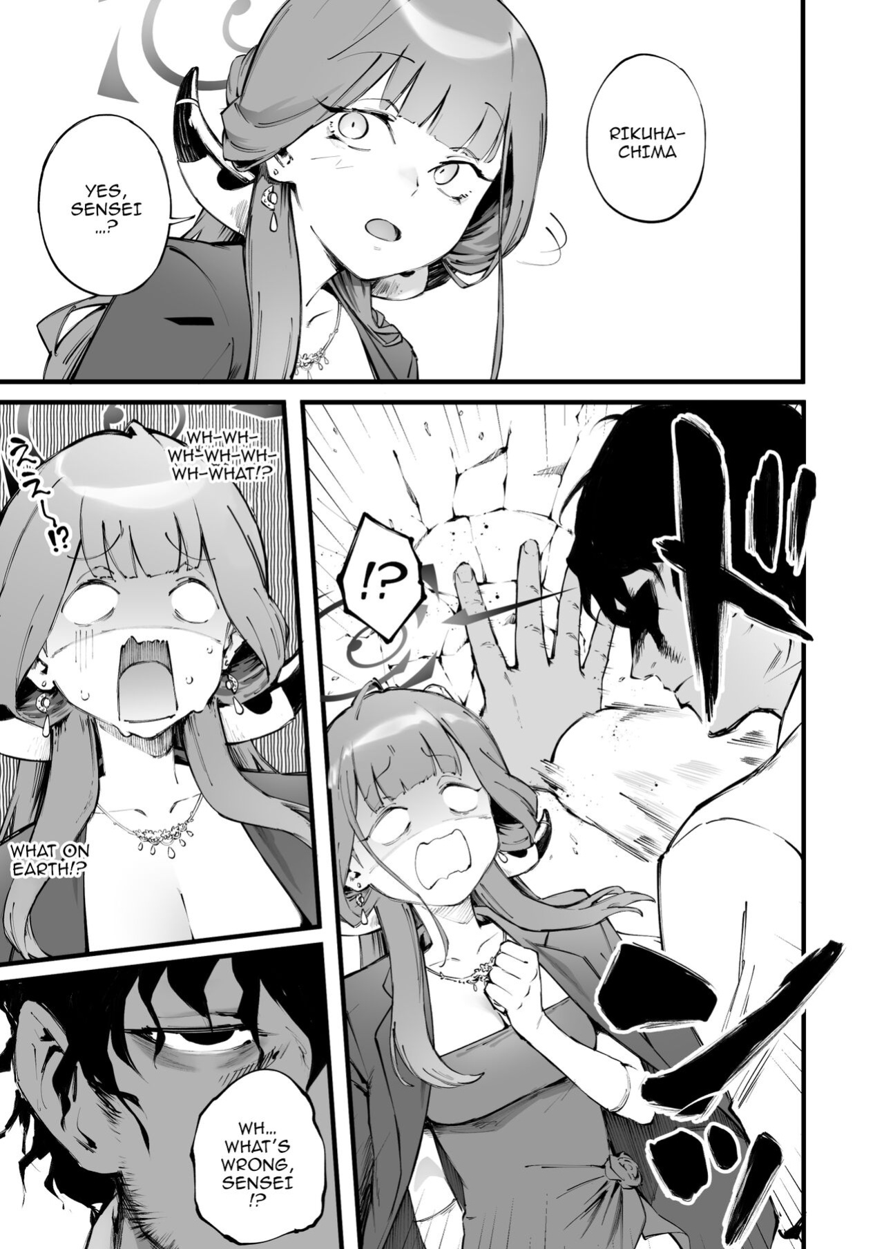[Metsuki Warui Kyoudan (Suruga Kuroitsu)] Suki da yo Rikuhachima | I Love You, Rikuhachima (Blue Archive)