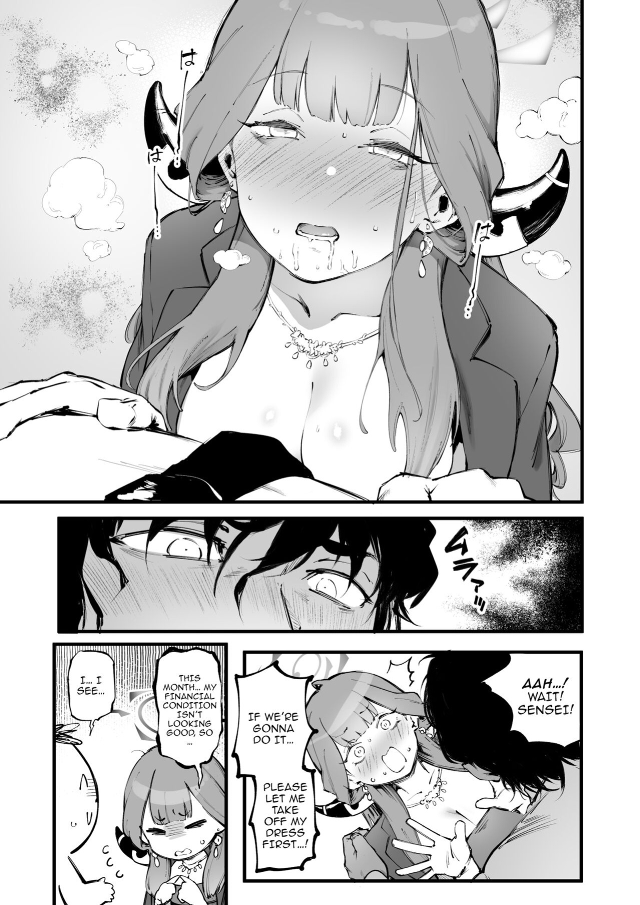 [Metsuki Warui Kyoudan (Suruga Kuroitsu)] Suki da yo Rikuhachima | I Love You, Rikuhachima (Blue Archive)