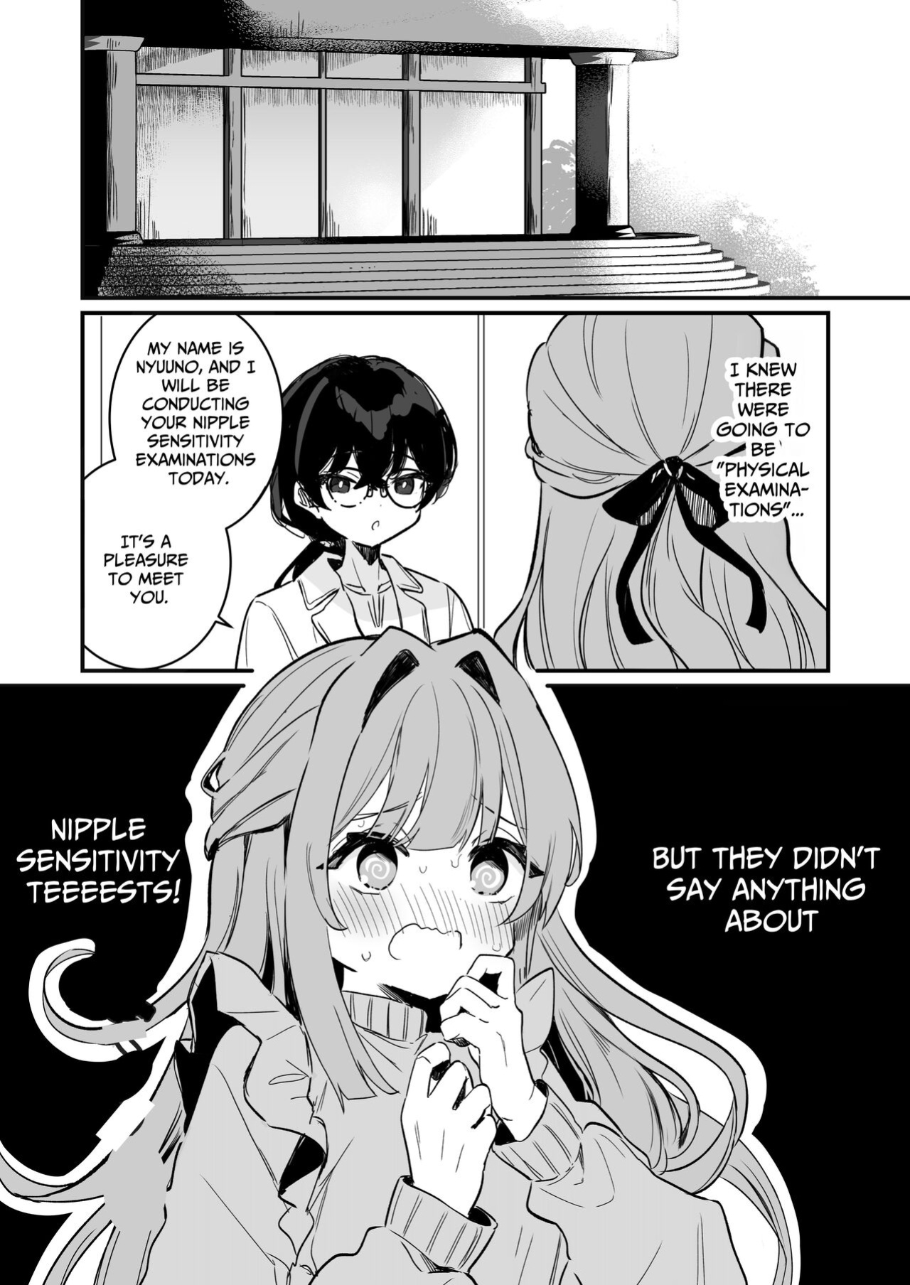 [Grand Plié. (Erohamuchan)] Chikubi Kando Chousa, Hajimemasu