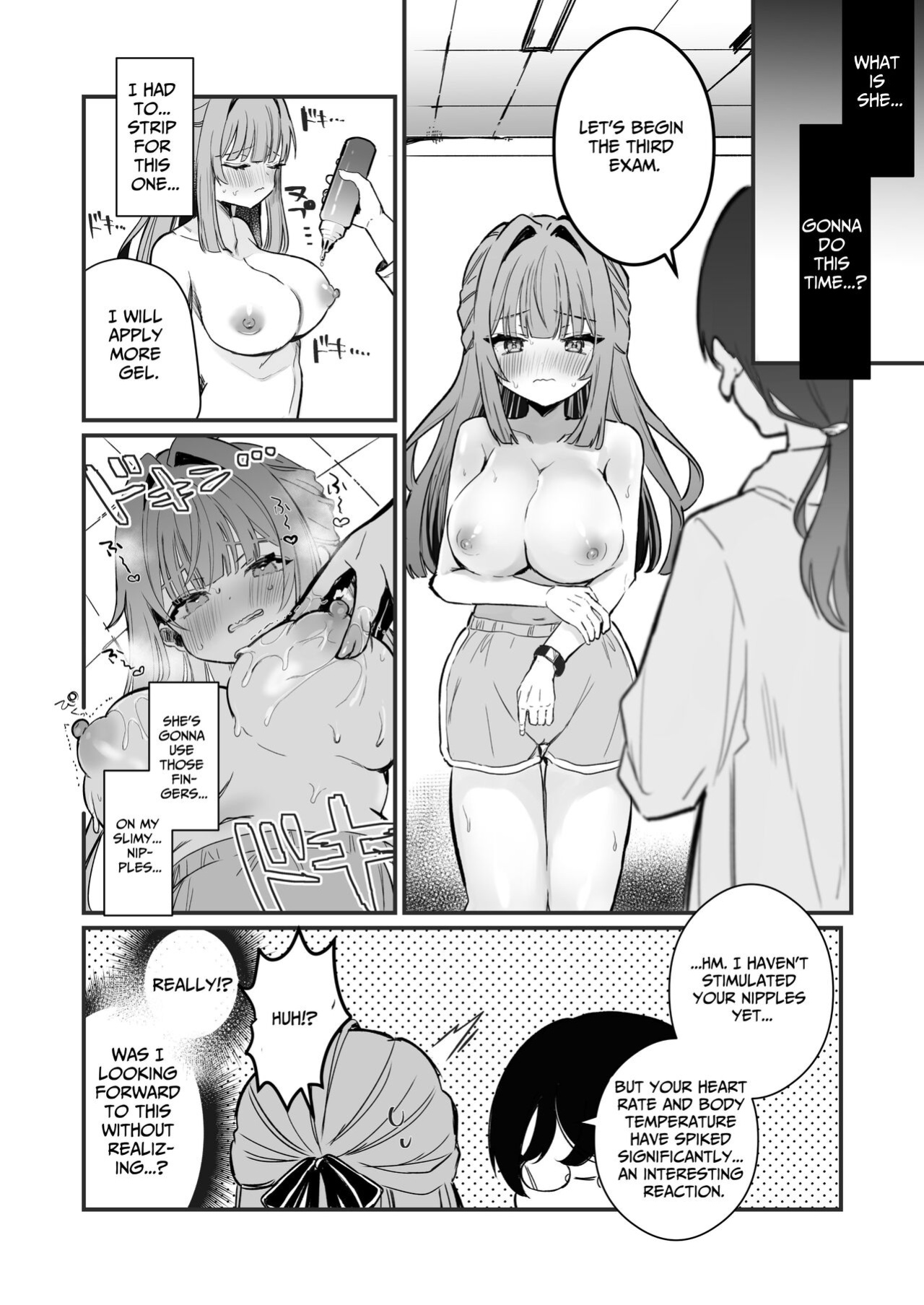 [Grand Plié. (Erohamuchan)] Chikubi Kando Chousa, Hajimemasu