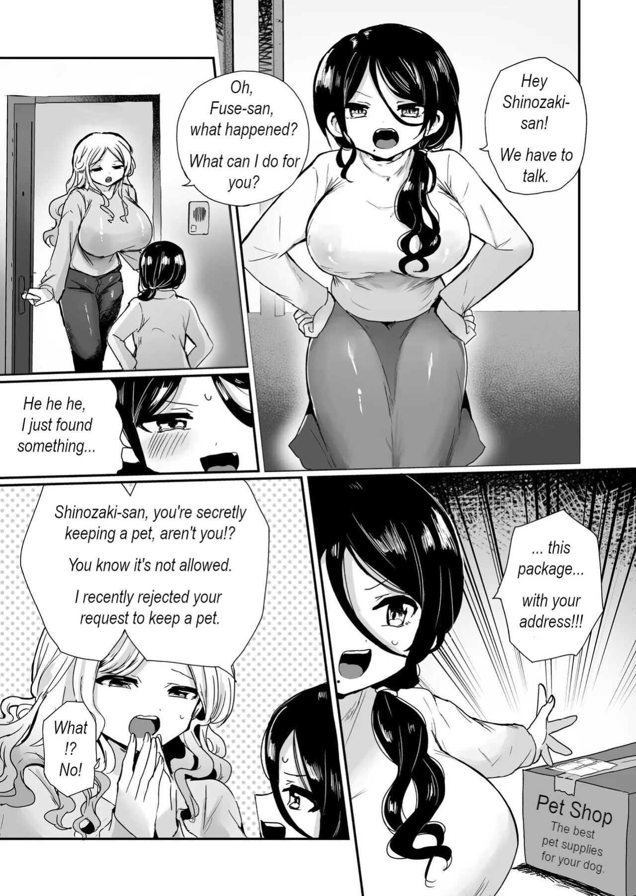 I train our nasty landlady to become my daughter's pet