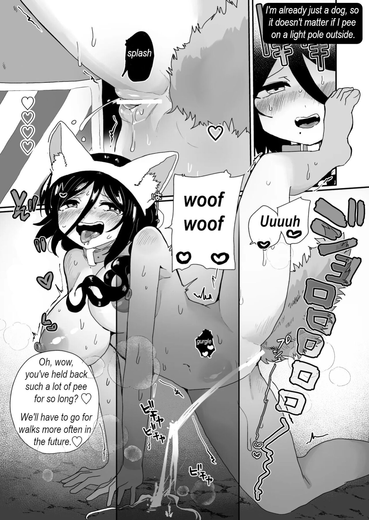 I train our nasty landlady to become my daughter's pet