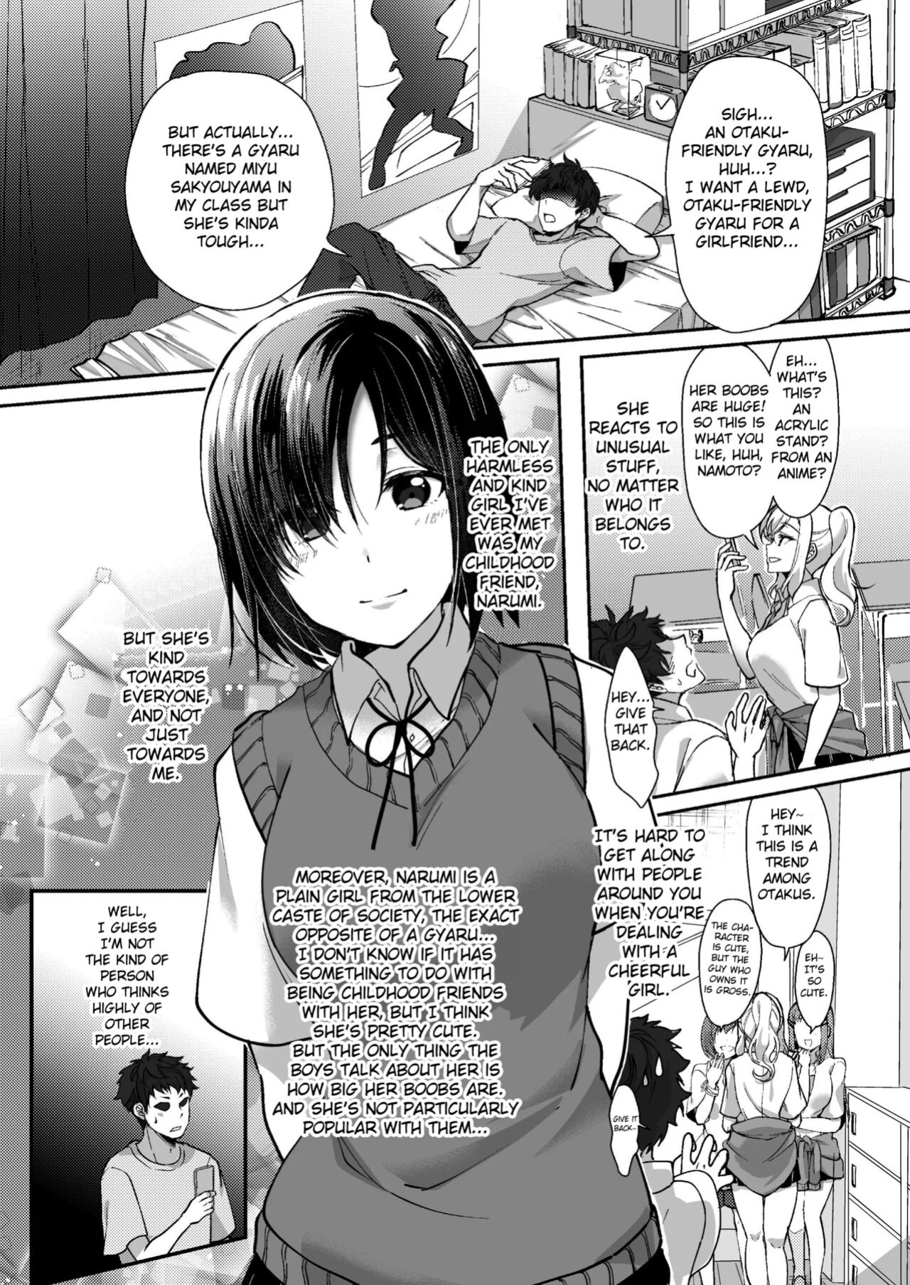 [Fukurou no Yuubinya san (Ueto Ruri)] MistakeR ~Jimi de Kyonyuu na Osananjimi wo Saimin Appli de Risou no Ero-gal ni Kaizou Shite Koibito ni Suru Keikaku~ [Fated Circle]