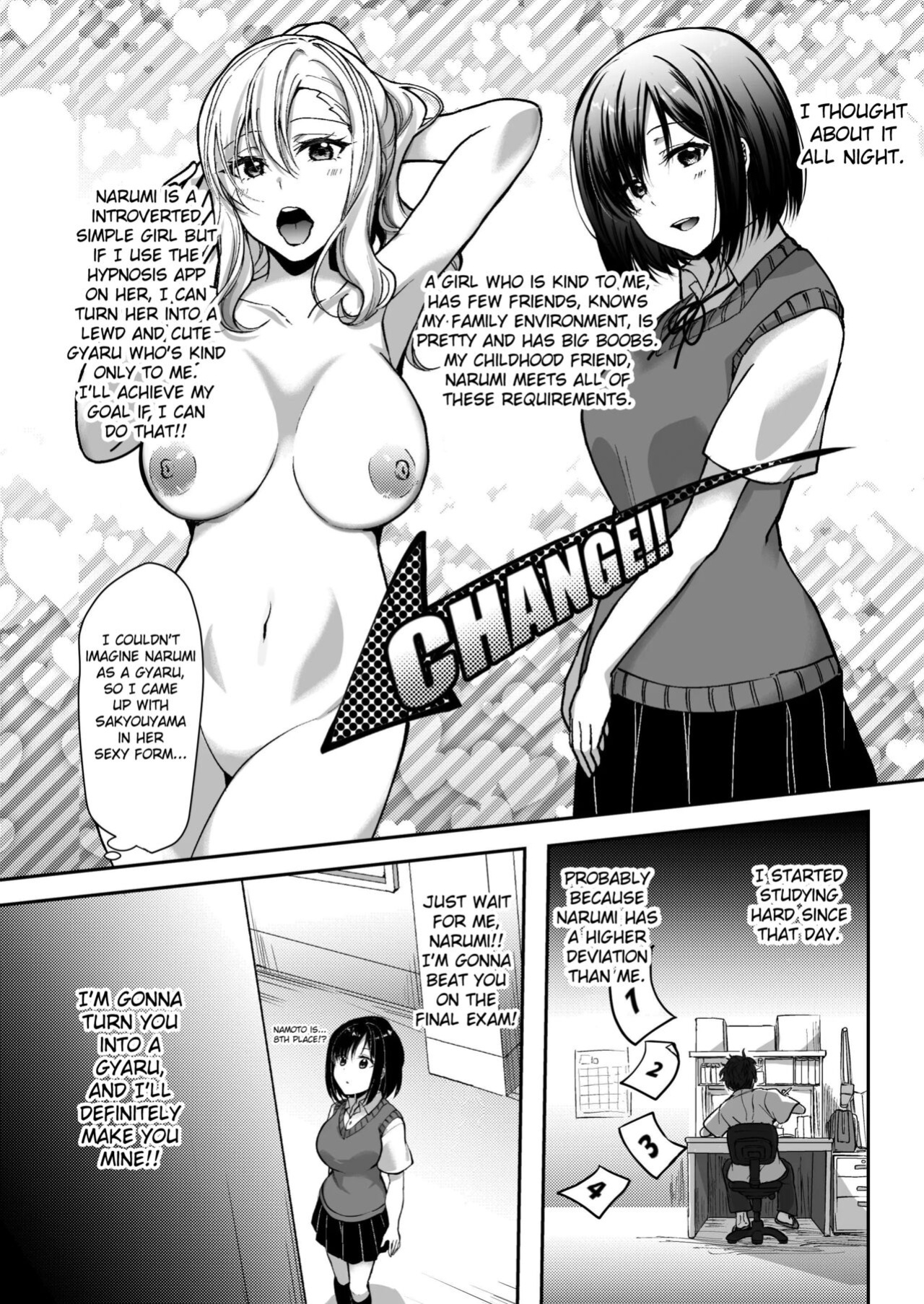 [Fukurou no Yuubinya san (Ueto Ruri)] MistakeR ~Jimi de Kyonyuu na Osananjimi wo Saimin Appli de Risou no Ero-gal ni Kaizou Shite Koibito ni Suru Keikaku~ [Fated Circle]